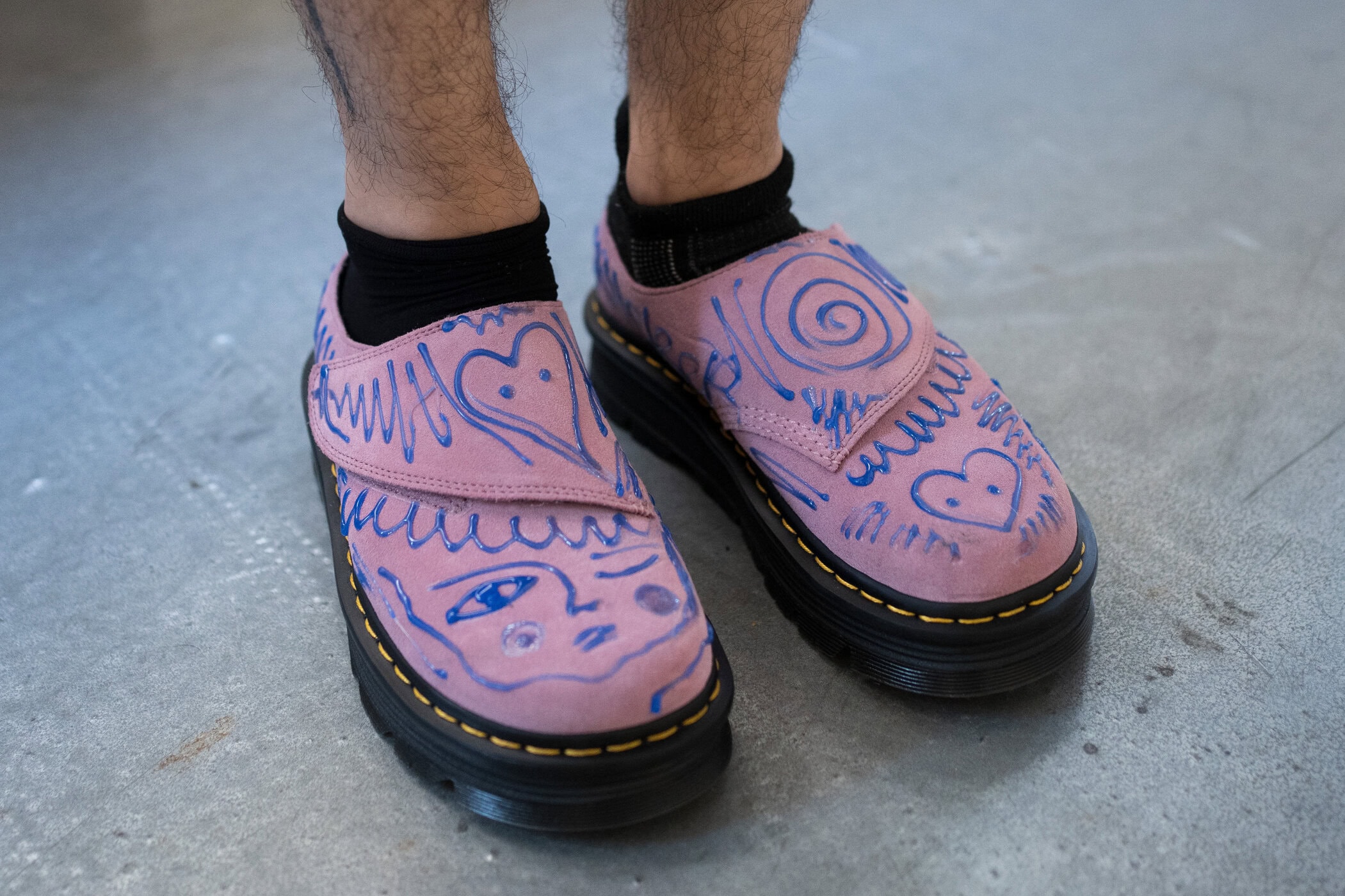 Simon Cracker Spring 2027 Men's Fashion Show Backstage