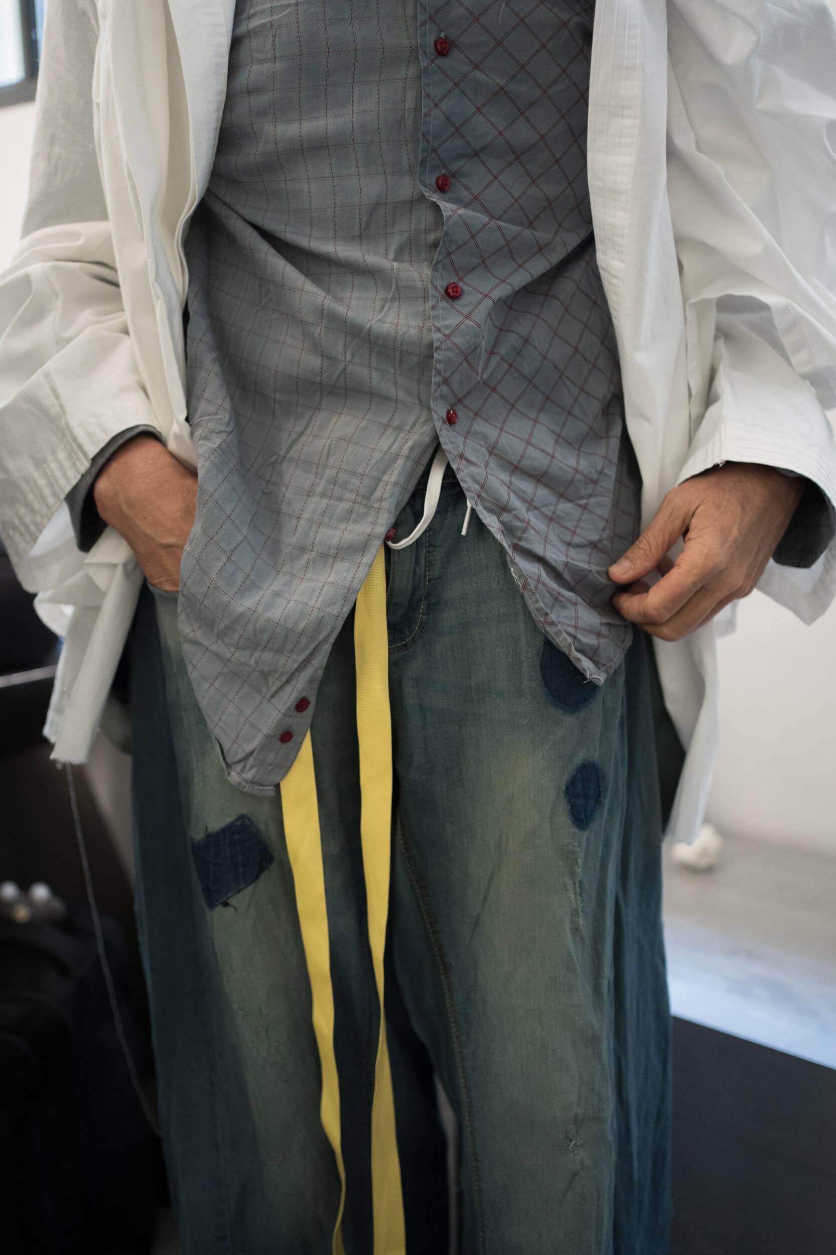 Simon Cracker Spring 2027 Men's Fashion Show Backstage