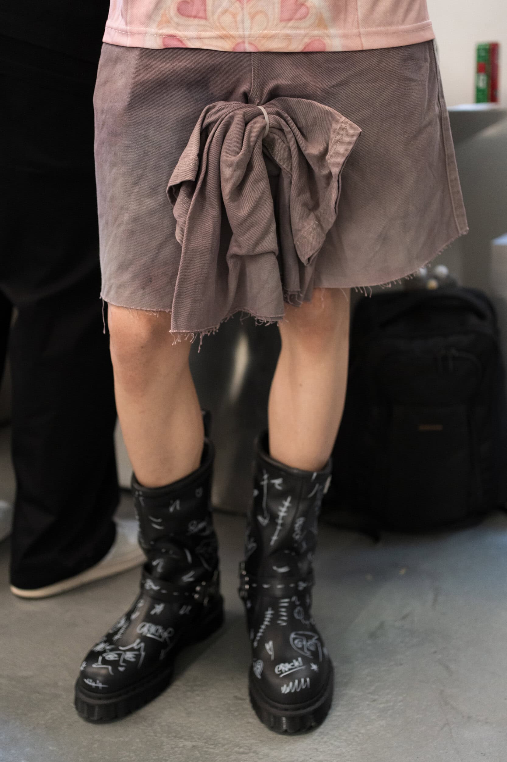 Simon Cracker Spring 2027 Men's Fashion Show Backstage
