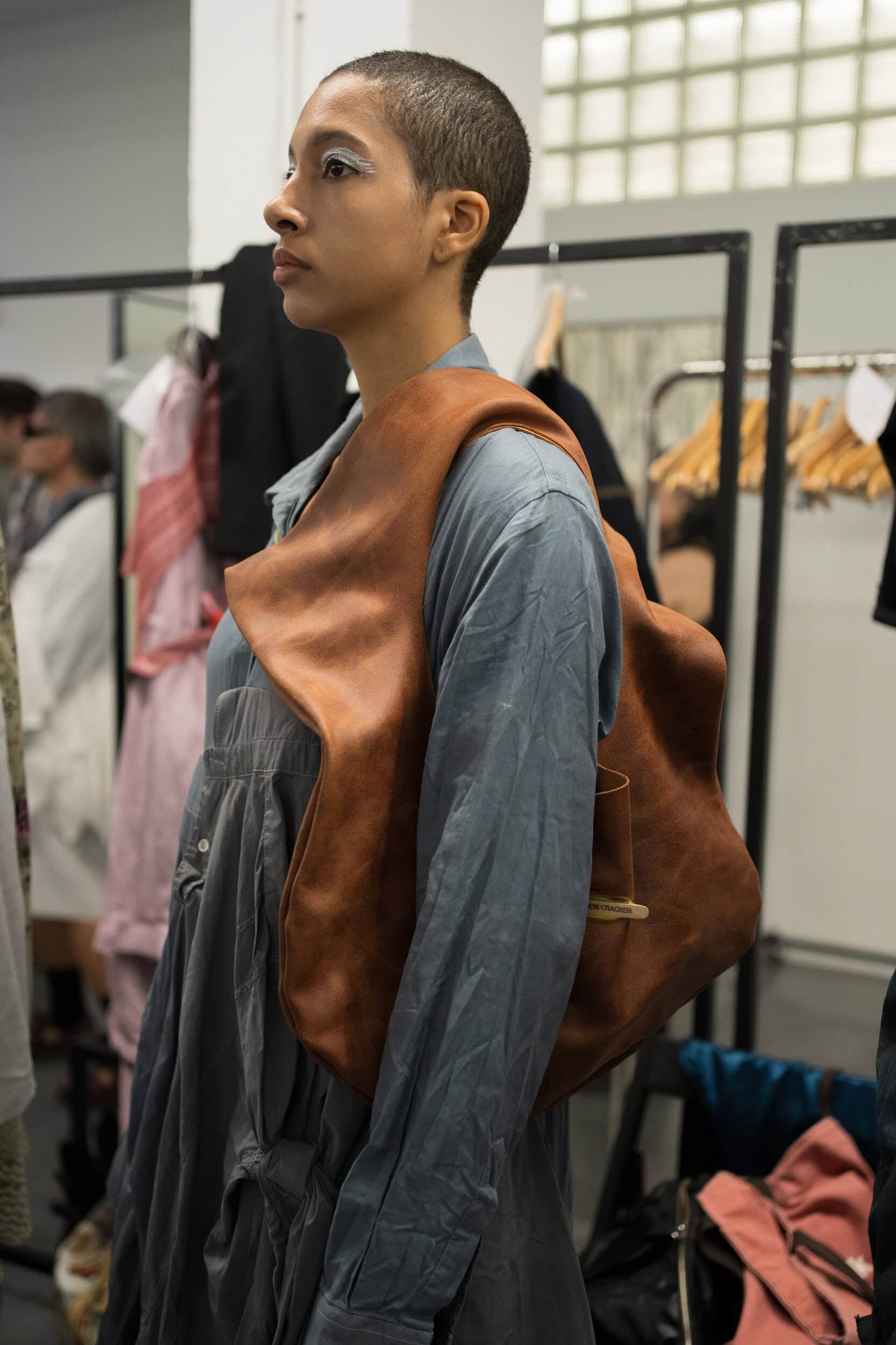 Simon Cracker Spring 2027 Men's Fashion Show Backstage