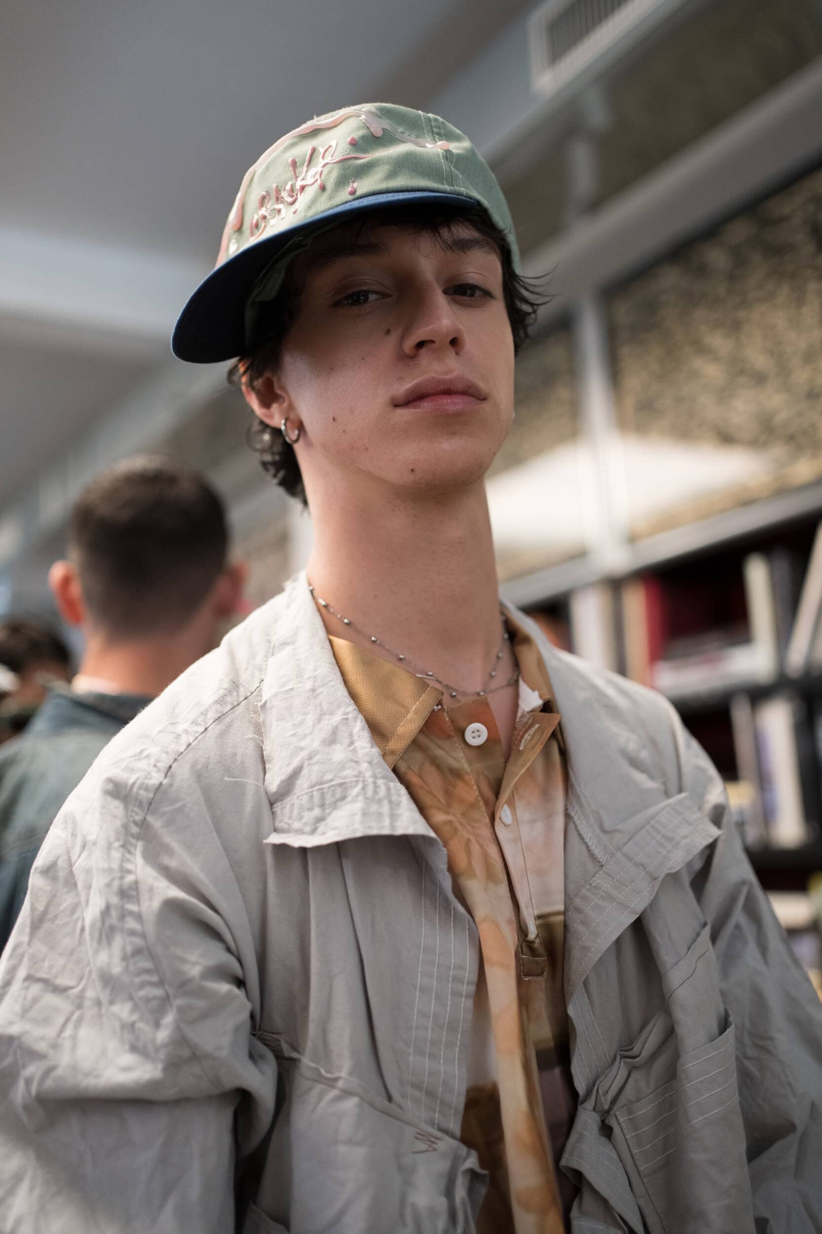 Simon Cracker Spring 2027 Men's Fashion Show Backstage