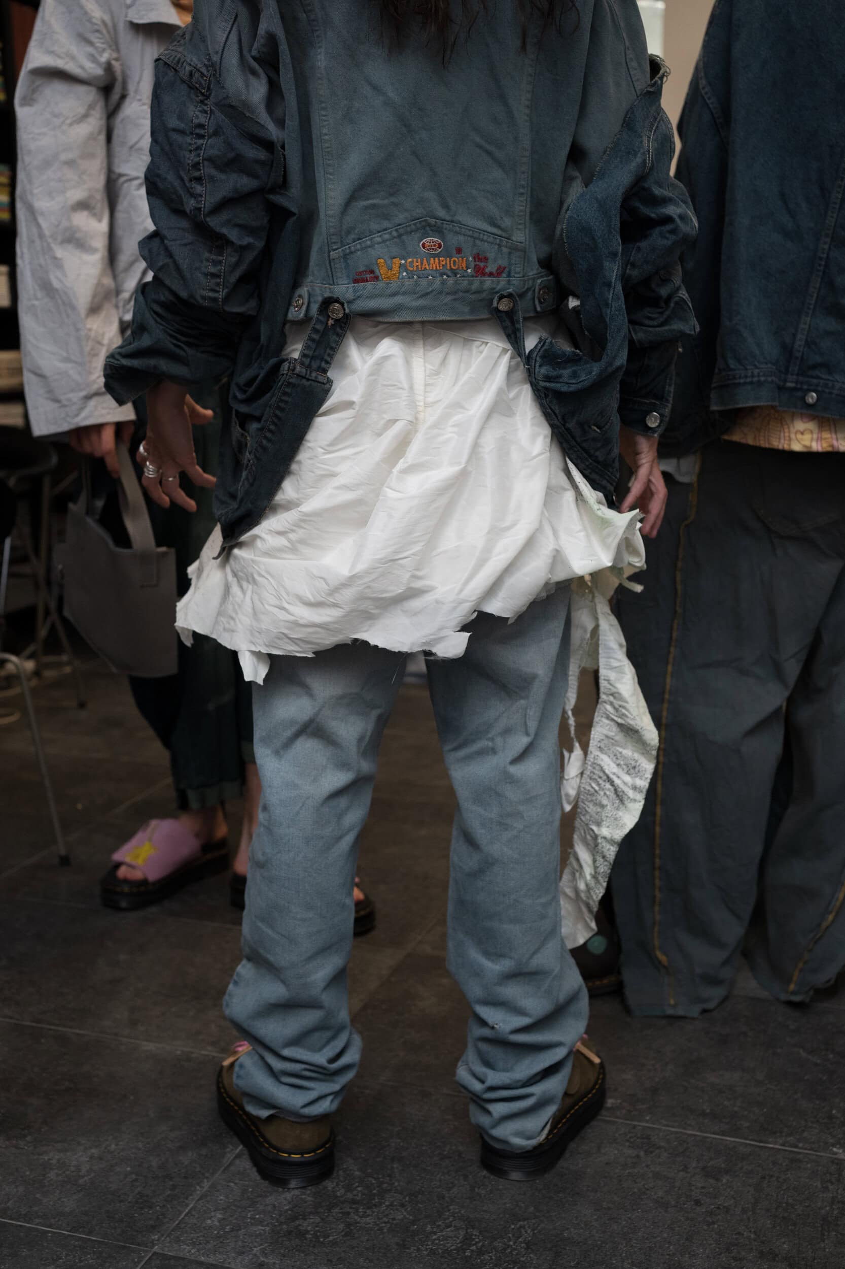Simon Cracker Spring 2027 Men's Fashion Show Backstage