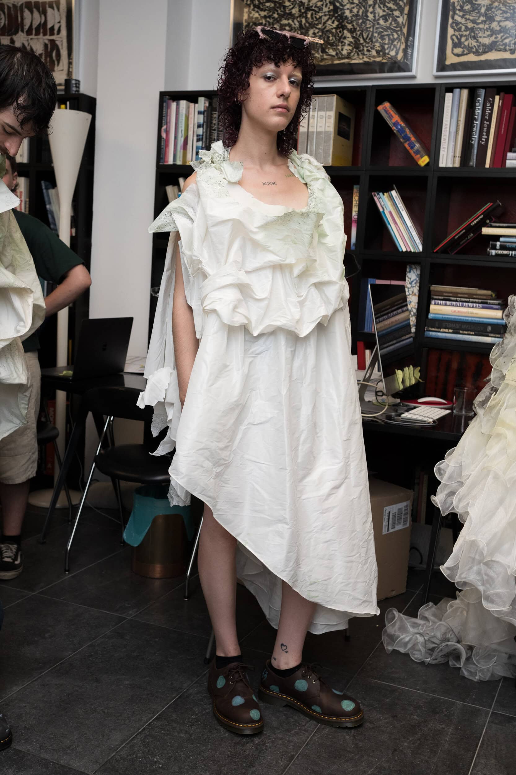 Simon Cracker Spring 2027 Men's Fashion Show Backstage