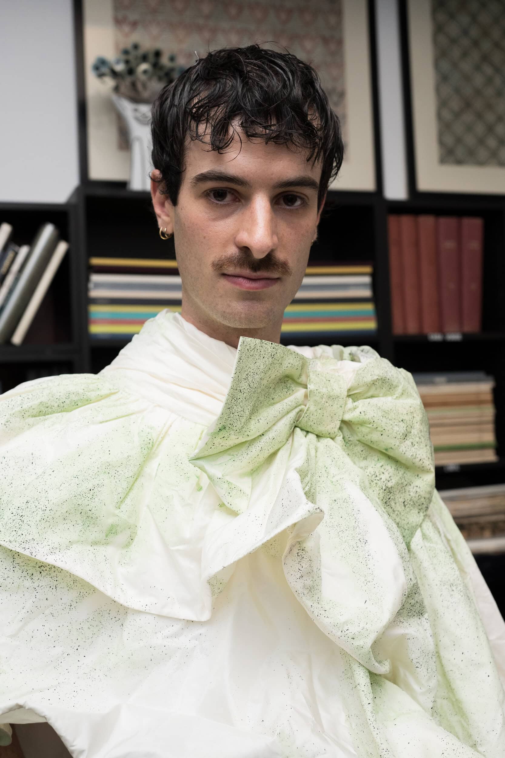 Simon Cracker Spring 2027 Men's Fashion Show Backstage