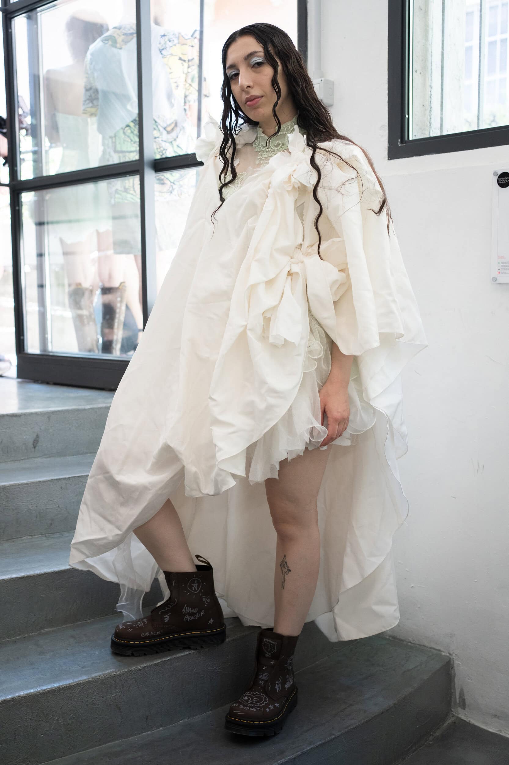 Simon Cracker Spring 2027 Men's Fashion Show Backstage