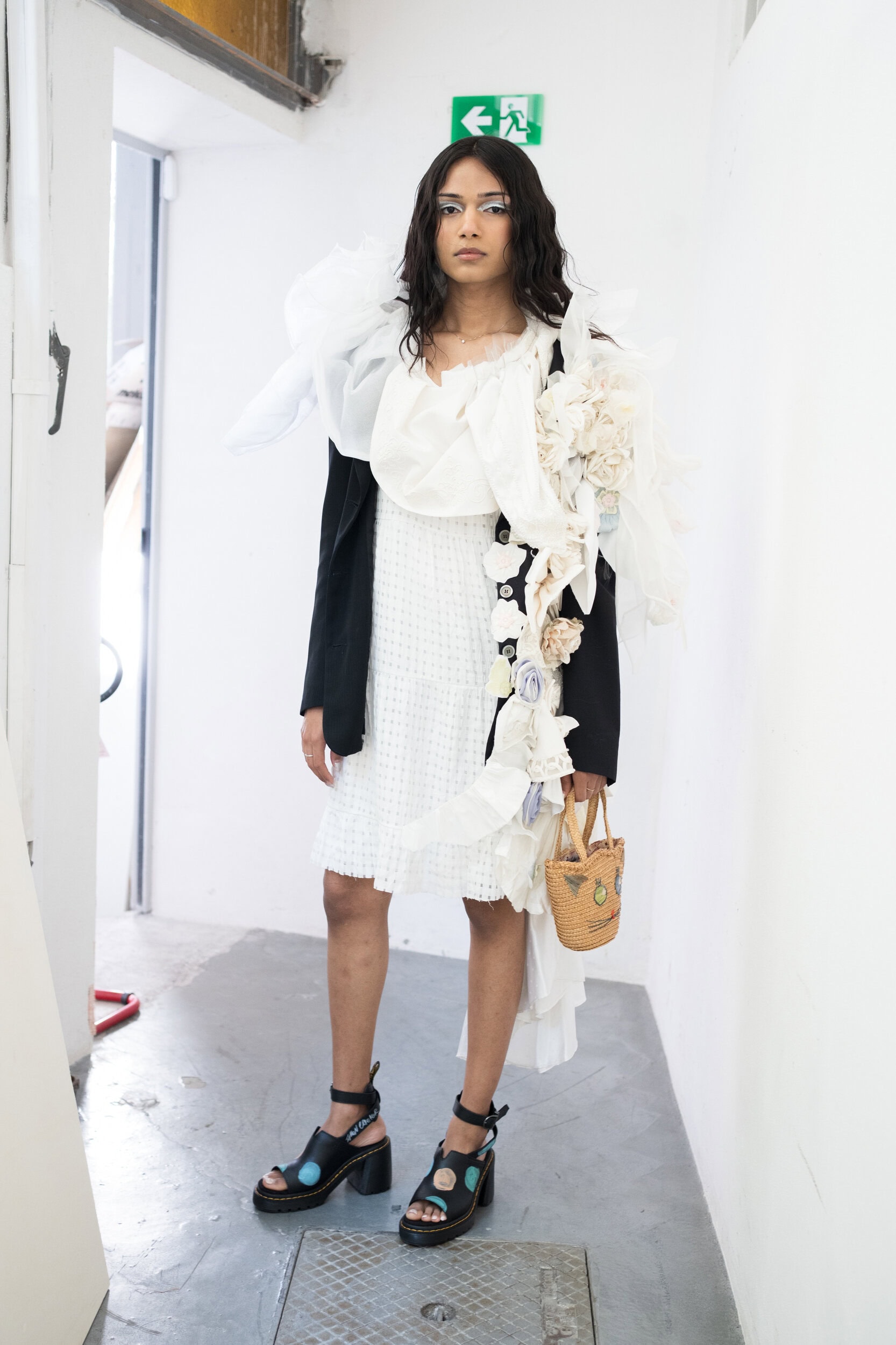 Simon Cracker Spring 2027 Men's Fashion Show Backstage