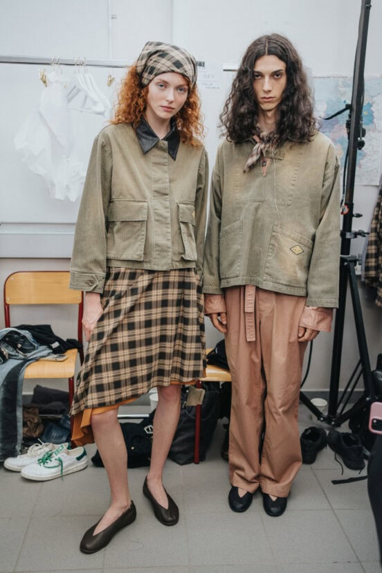 Song For The Mute Spring 2027 Men's Fashion Show Backstage