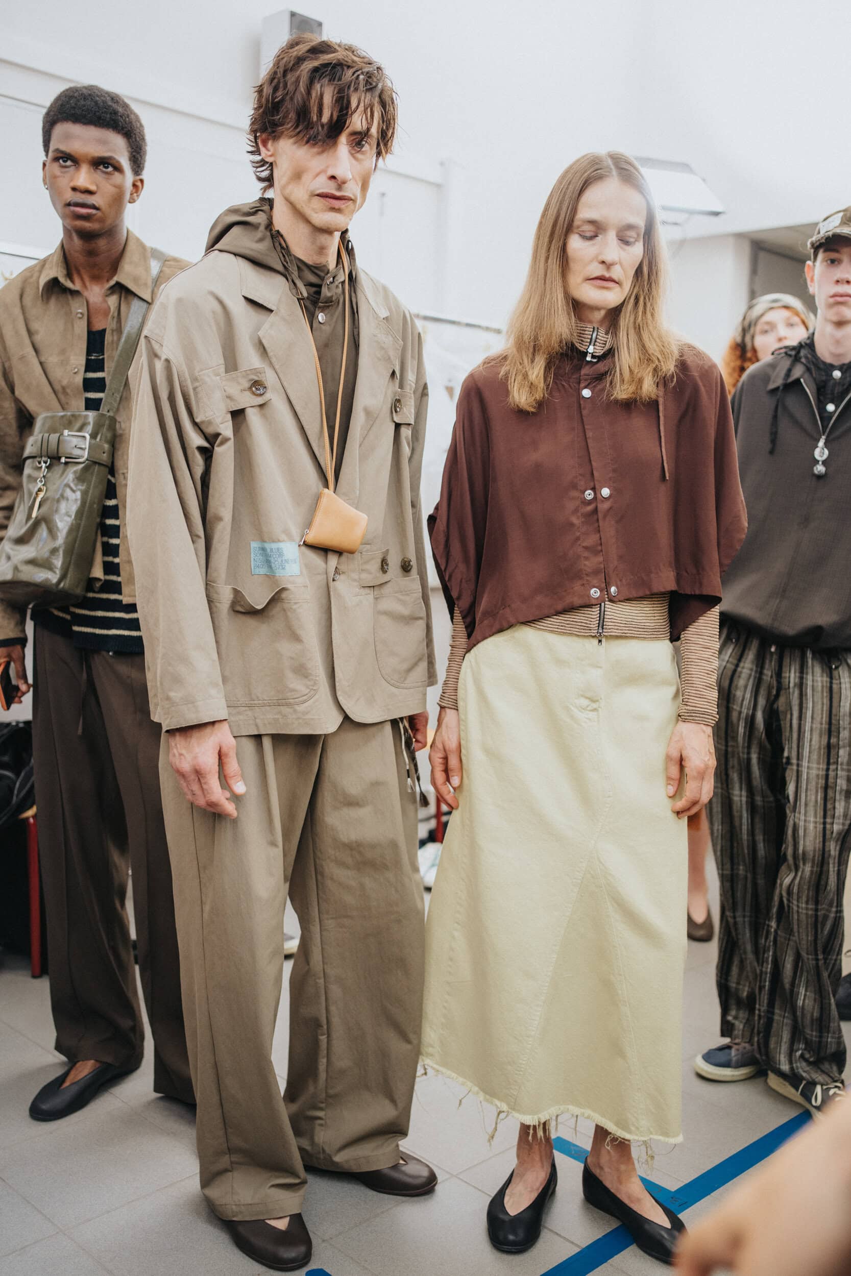 Song For The Mute Spring 2027 Men's Fashion Show Backstage