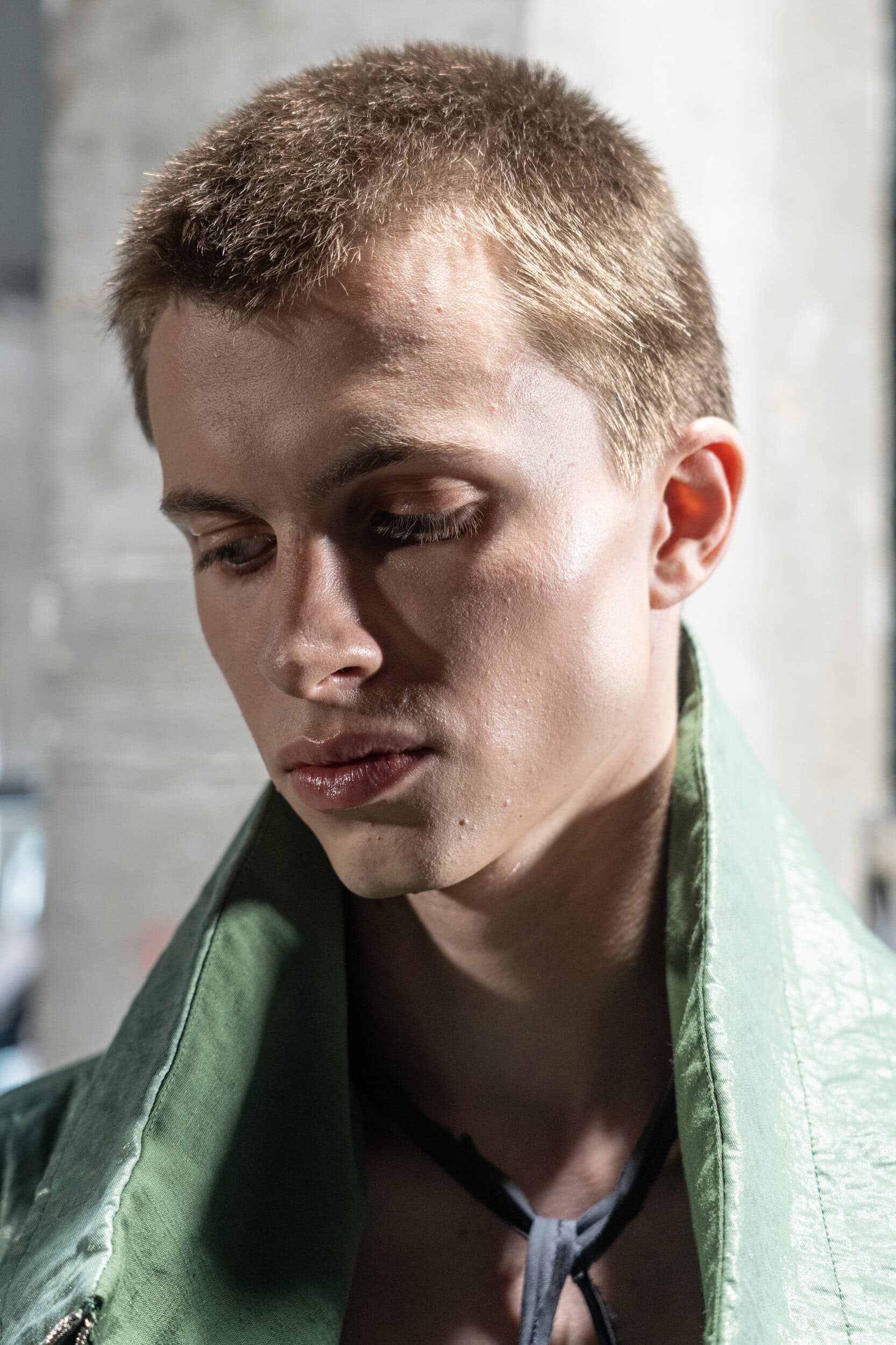 Songzio Spring 2027 Men's Fashion Show Backstage