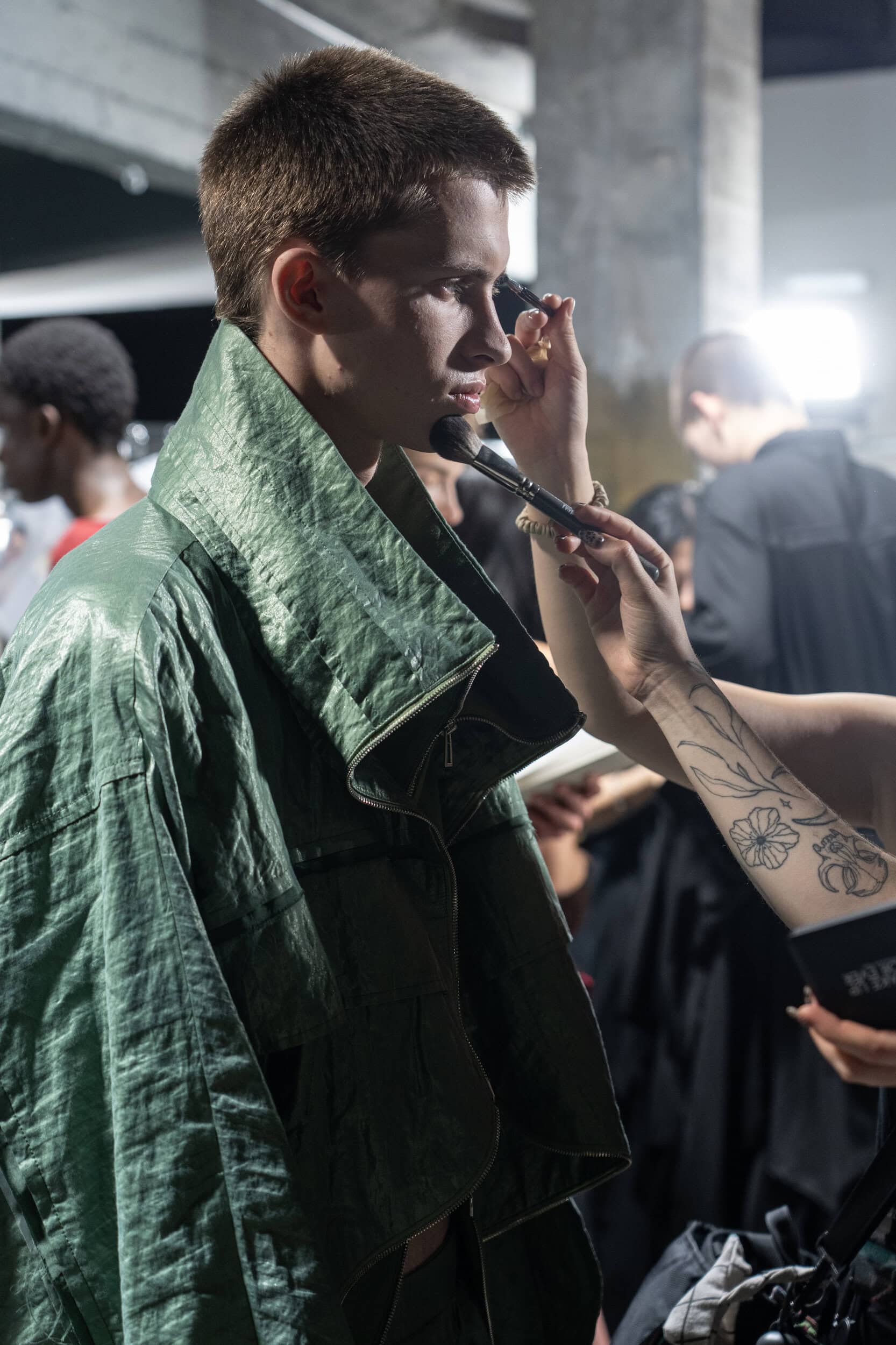 Songzio Spring 2027 Men's Fashion Show Backstage