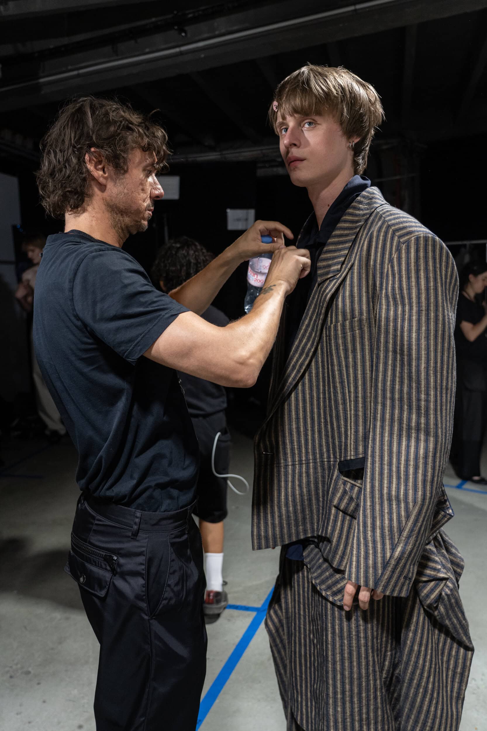 Songzio Spring 2027 Men's Fashion Show Backstage