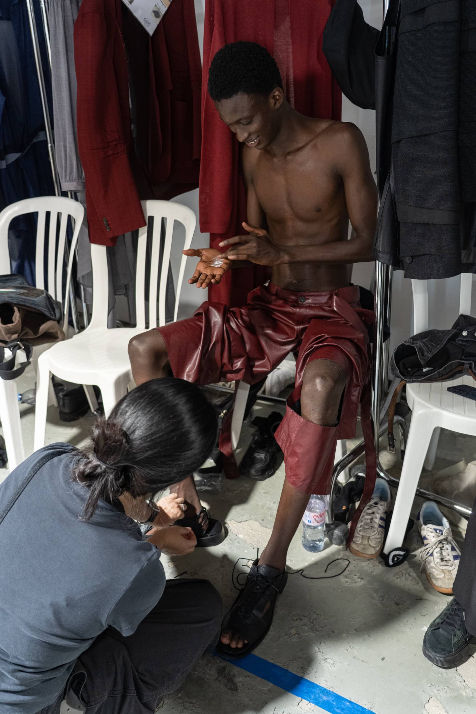 Songzio Spring 2027 Men's Fashion Show Backstage