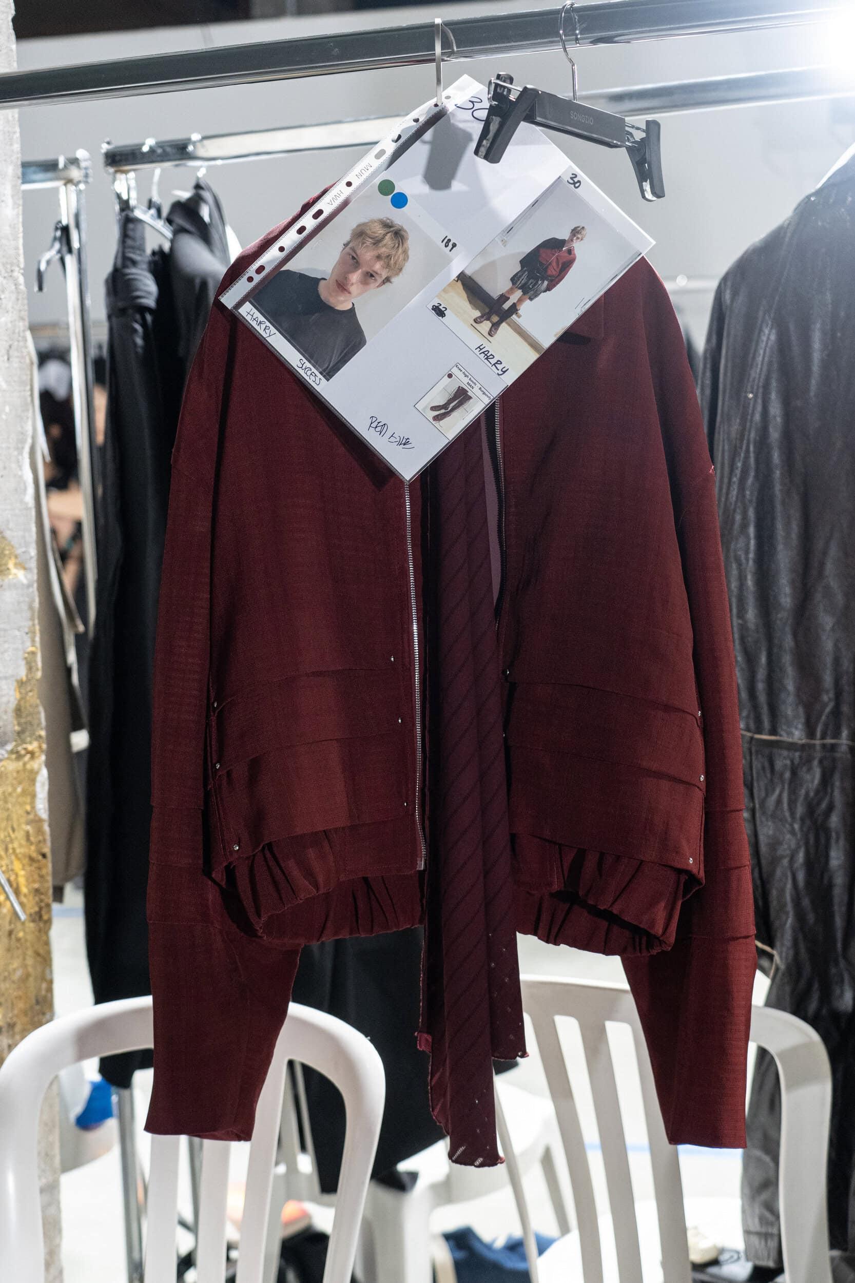 Songzio Spring 2027 Men's Fashion Show Backstage