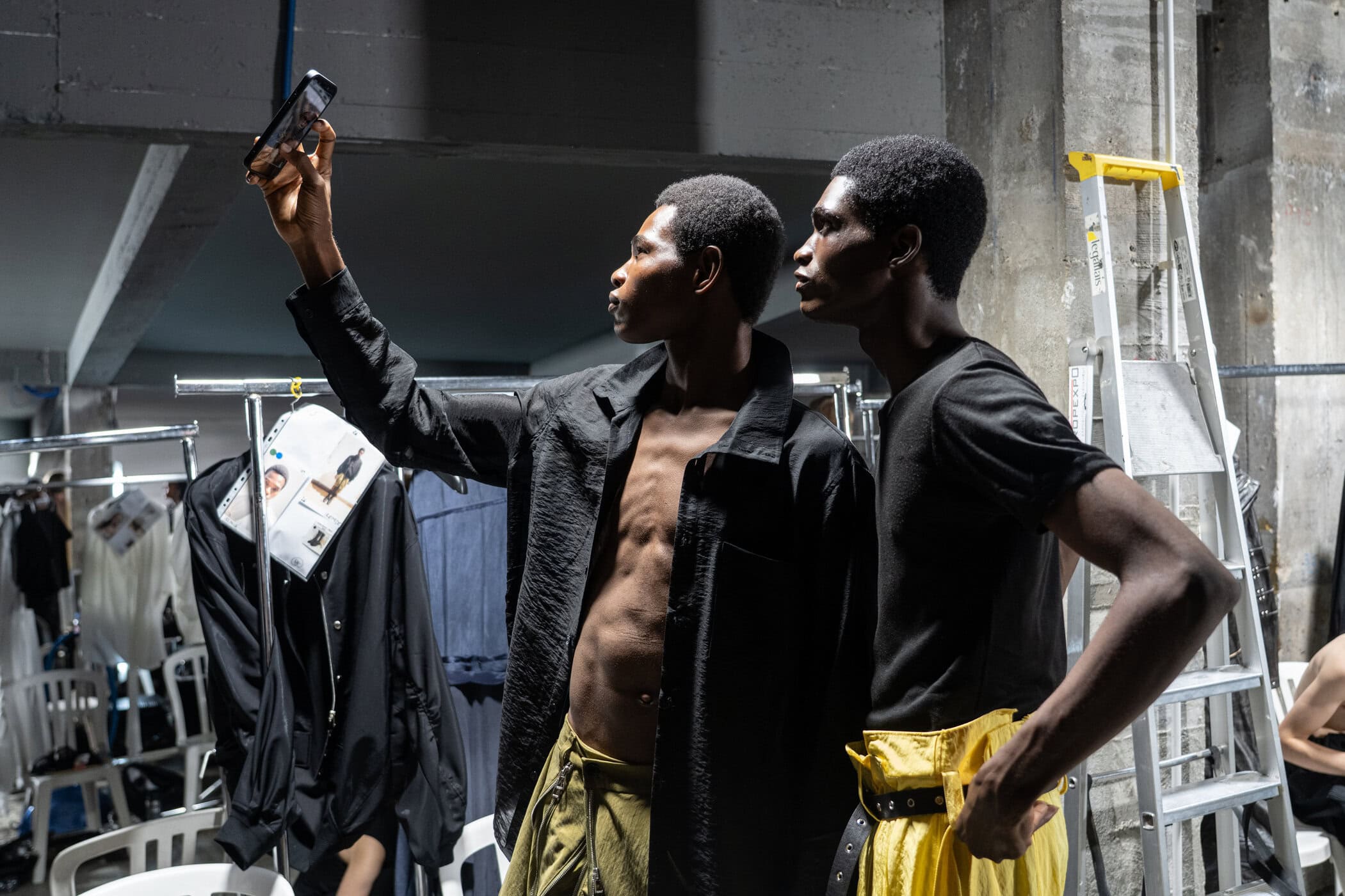 Songzio Spring 2027 Men's Fashion Show Backstage