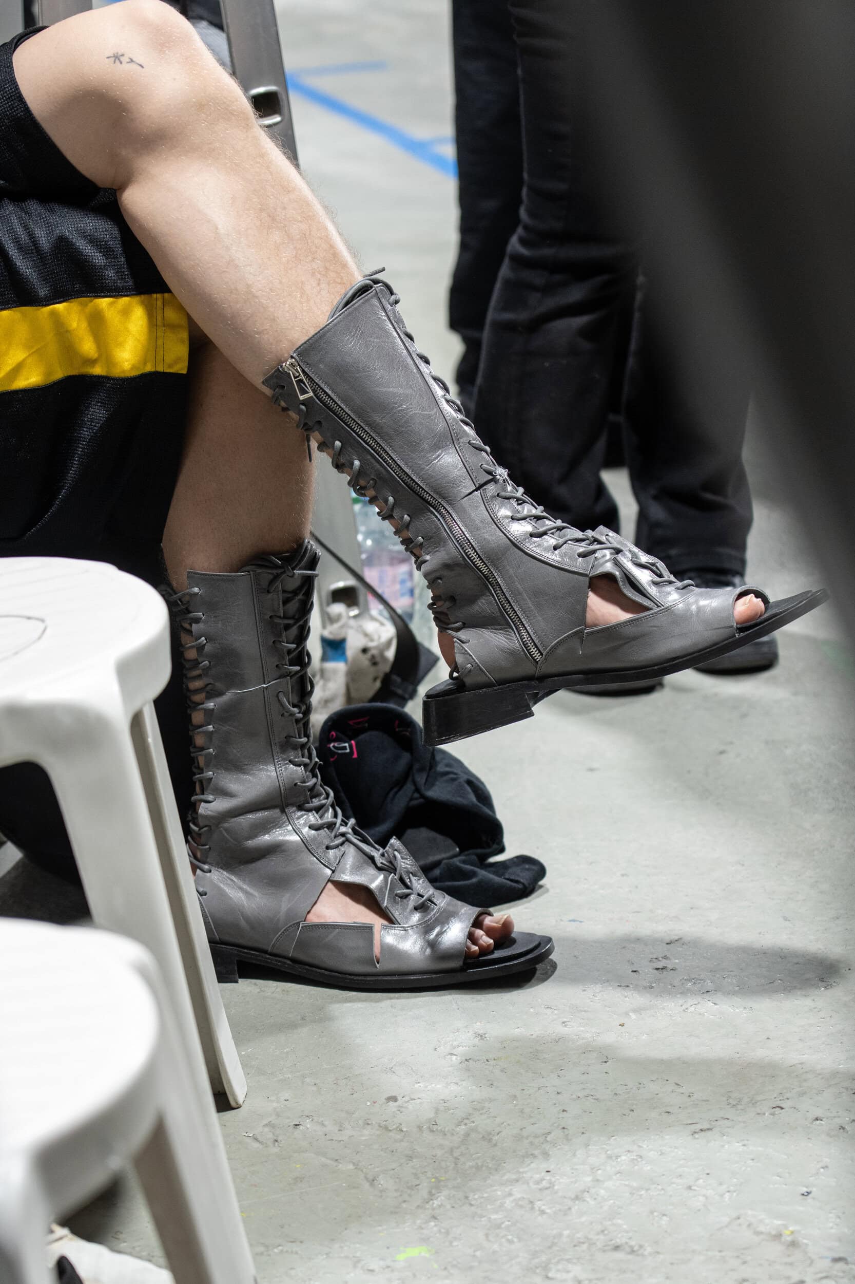 Songzio Spring 2027 Men's Fashion Show Backstage