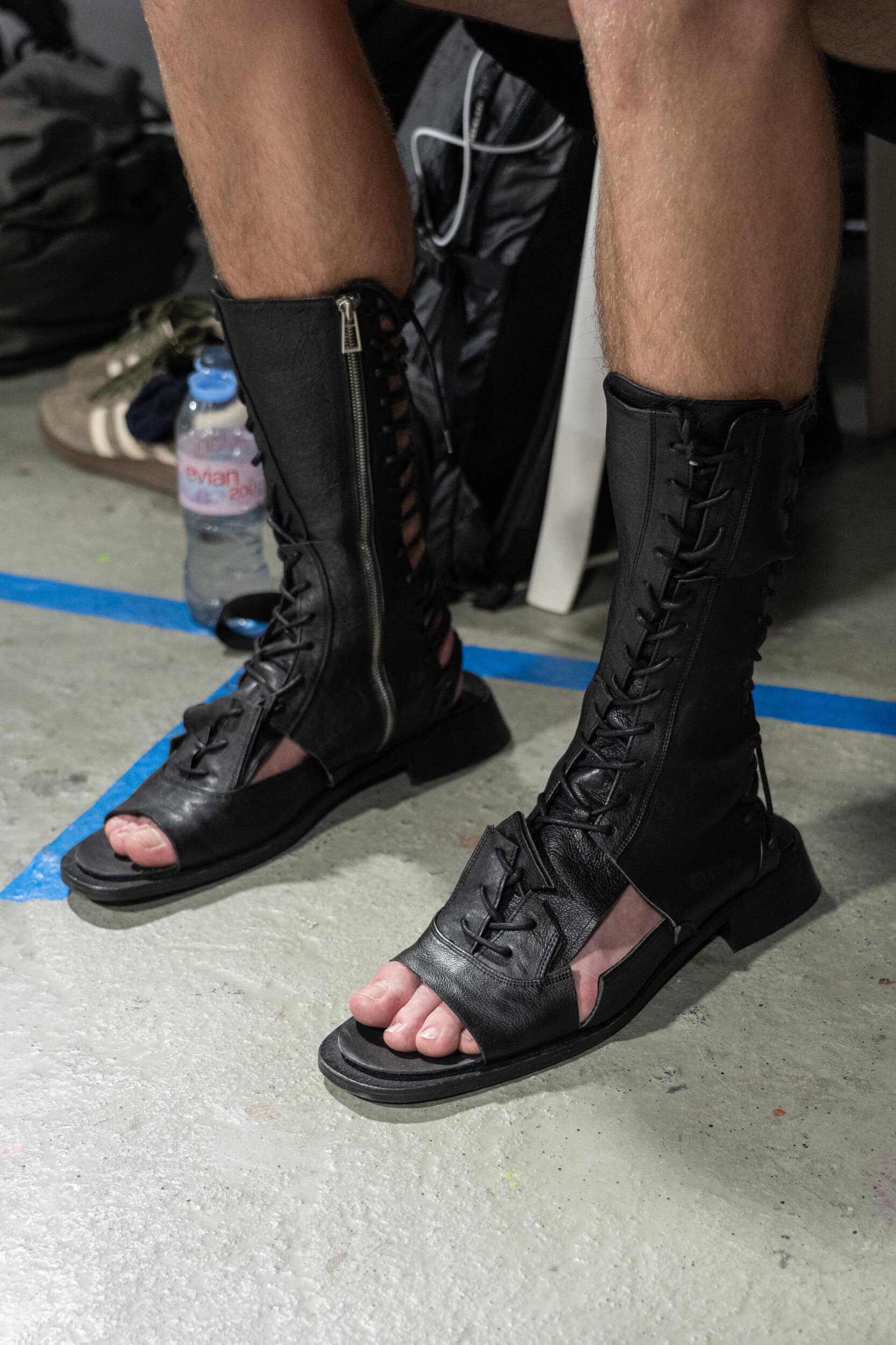 Songzio Spring 2027 Men's Fashion Show Backstage