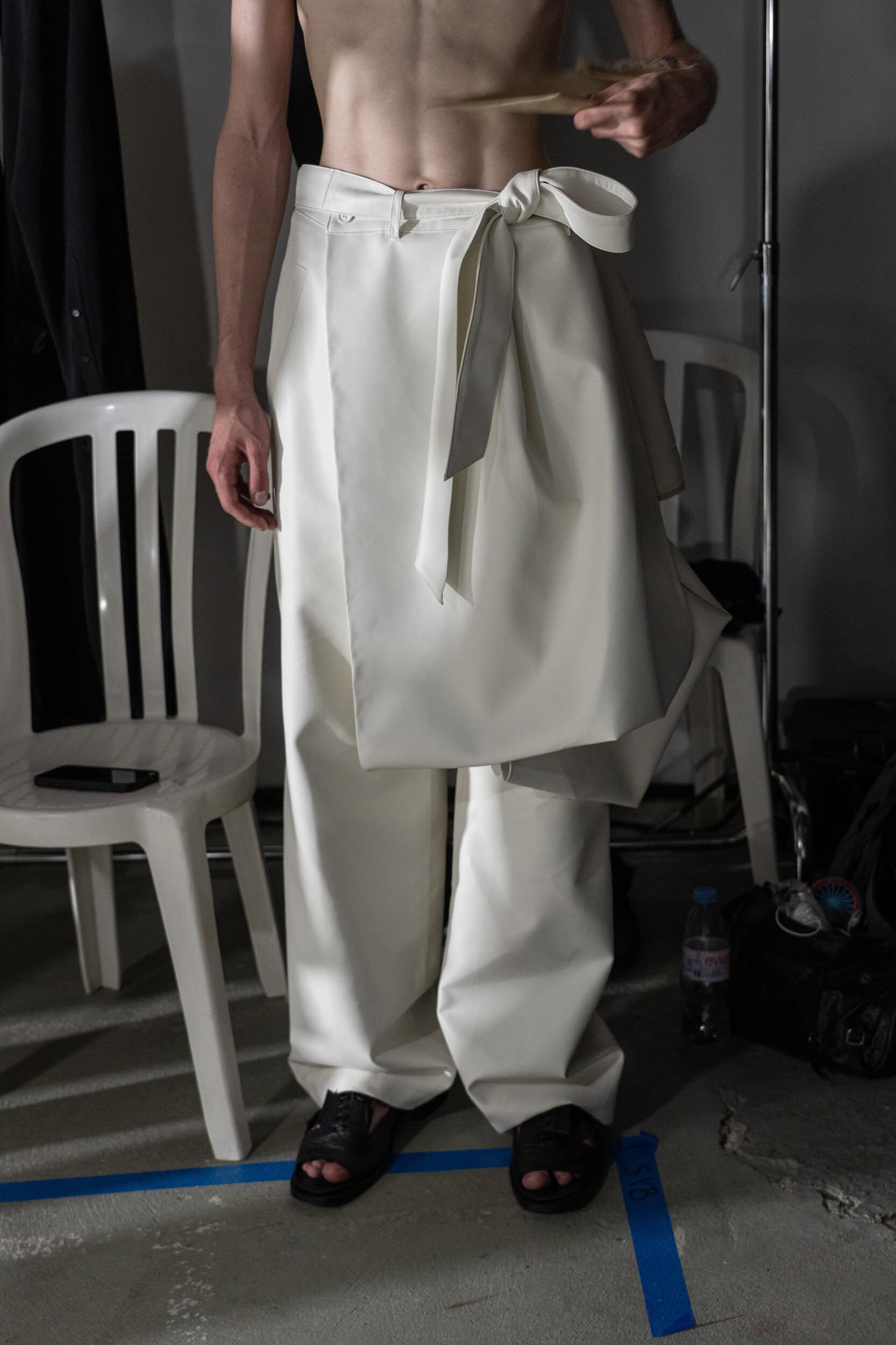 Songzio Spring 2027 Men's Fashion Show Backstage