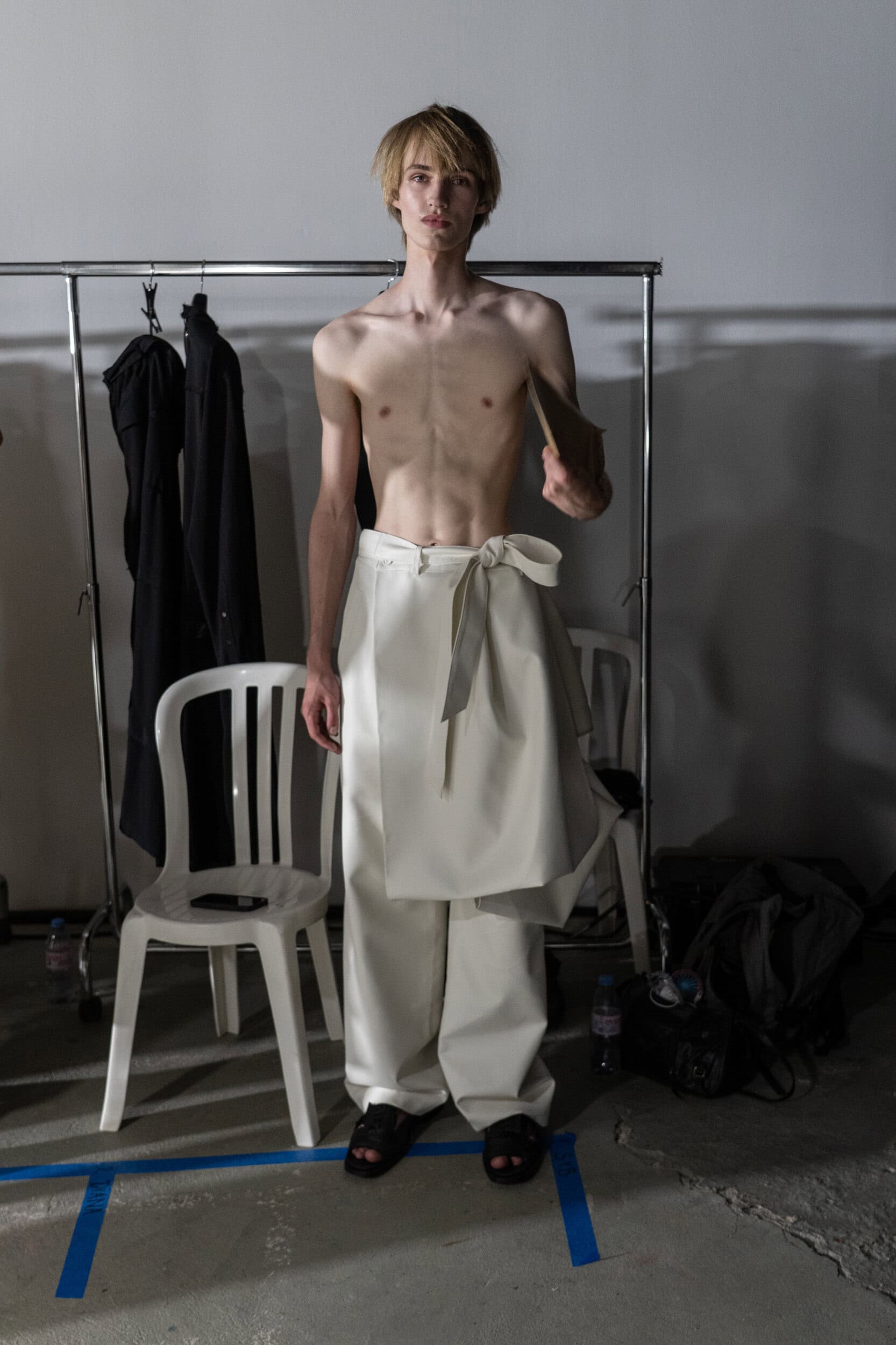 Songzio Spring 2027 Men's Fashion Show Backstage