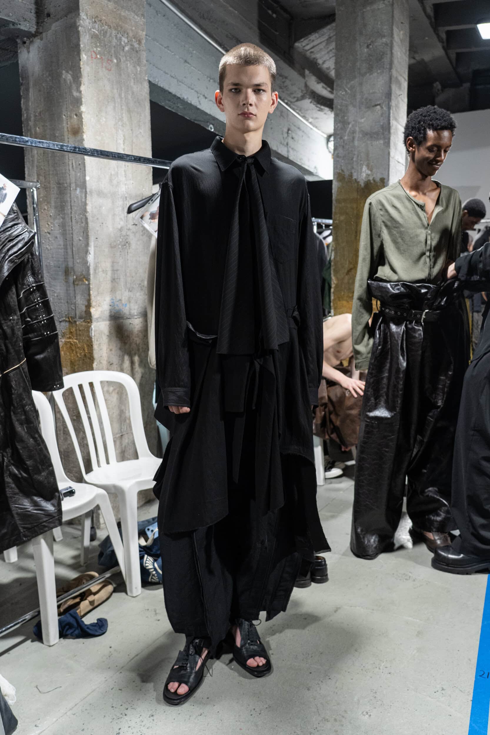 Songzio Spring 2027 Men's Fashion Show Backstage
