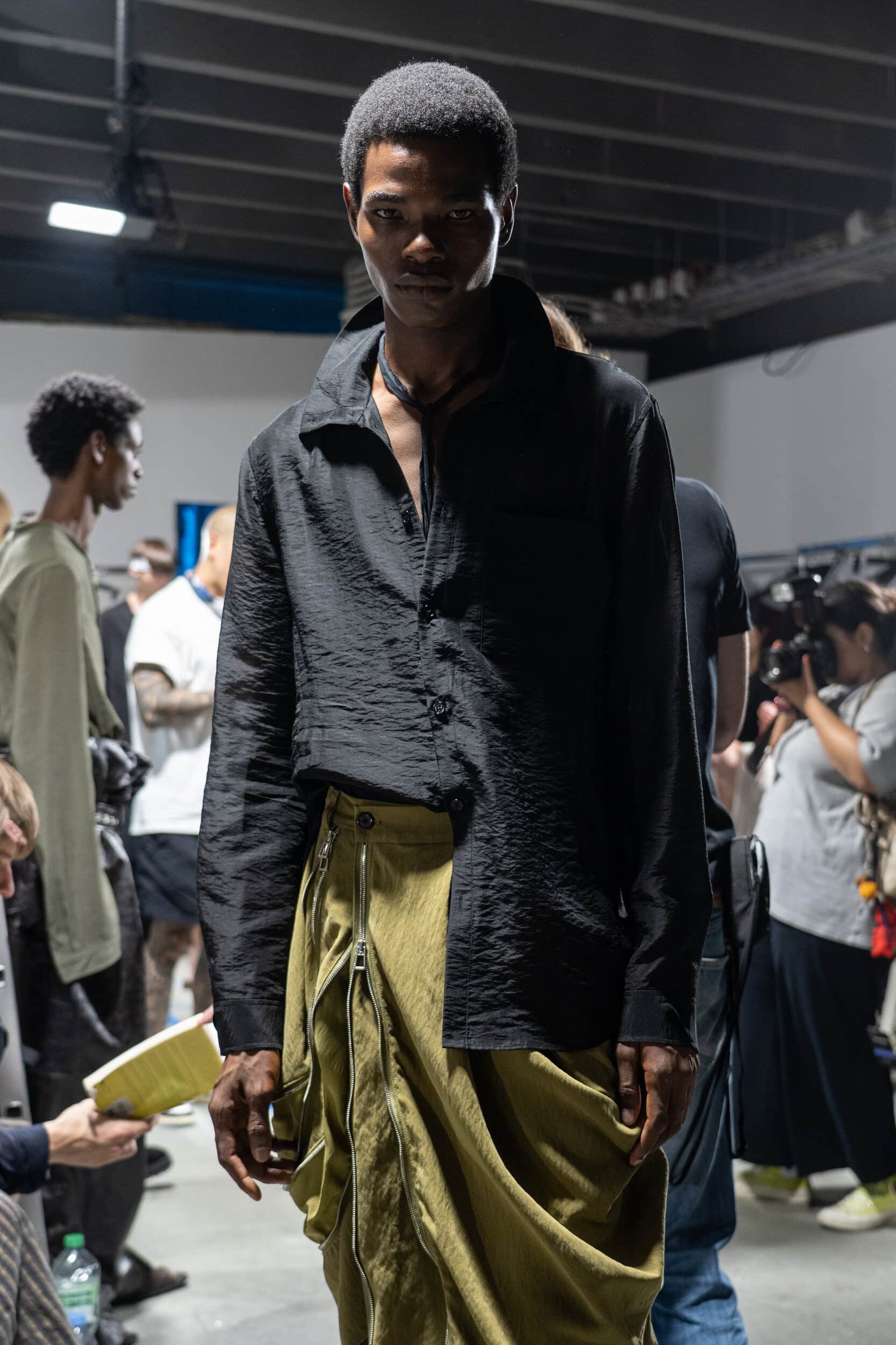 Songzio Spring 2027 Men's Fashion Show Backstage
