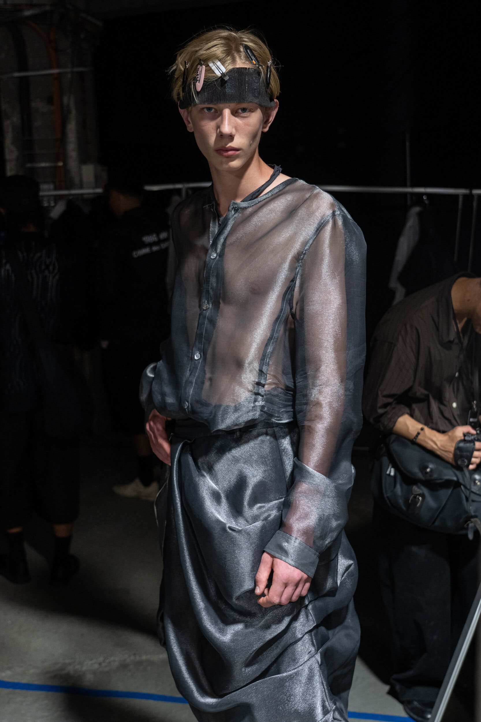 Songzio Spring 2027 Men's Fashion Show Backstage