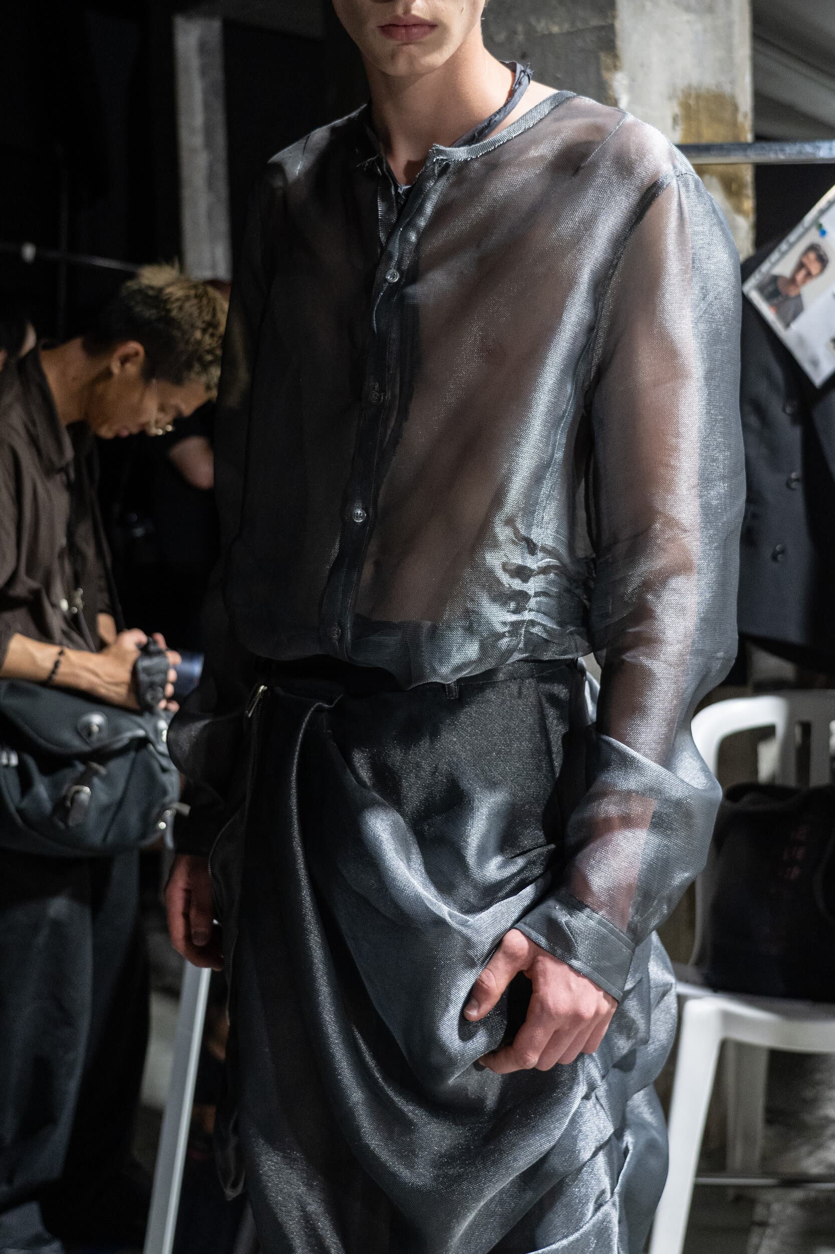 Songzio Spring 2027 Men's Fashion Show Backstage