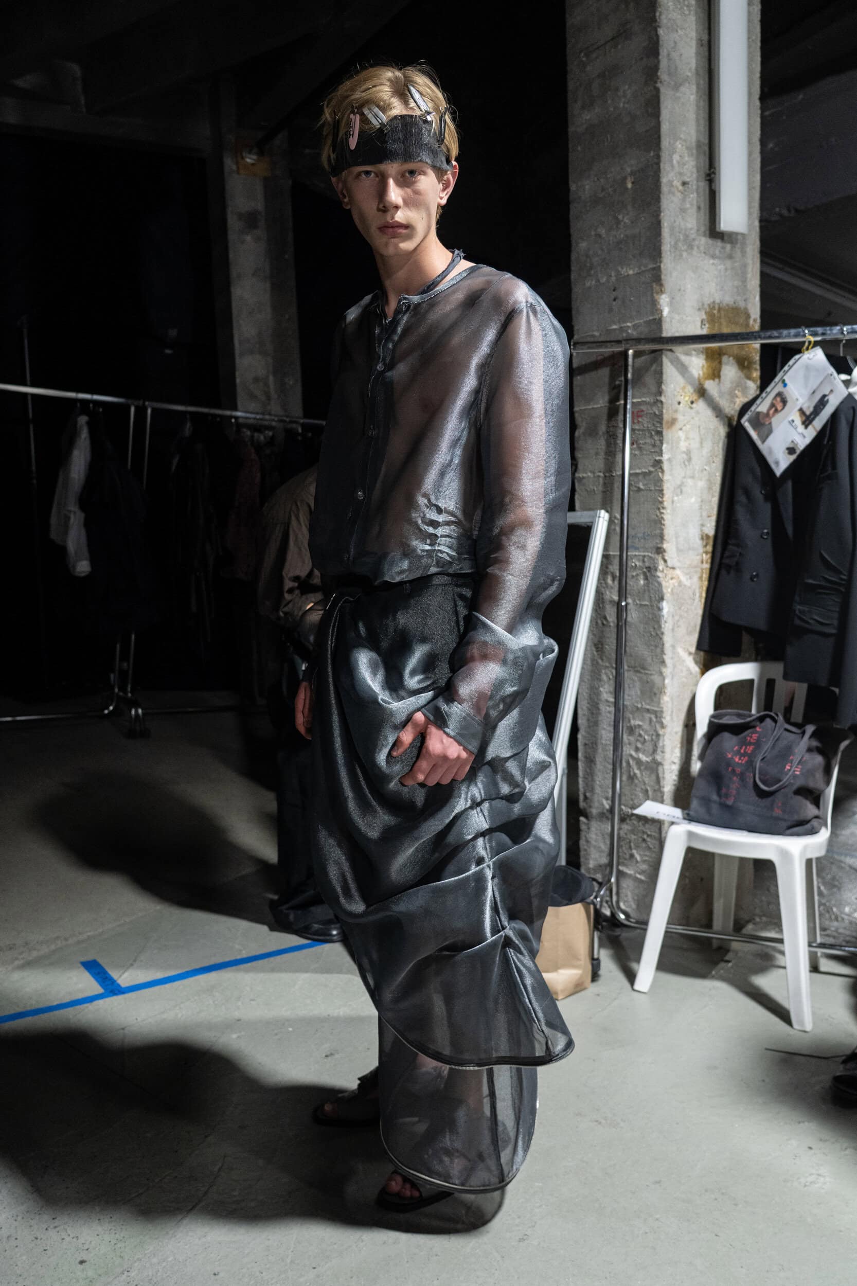 Songzio Spring 2027 Men's Fashion Show Backstage