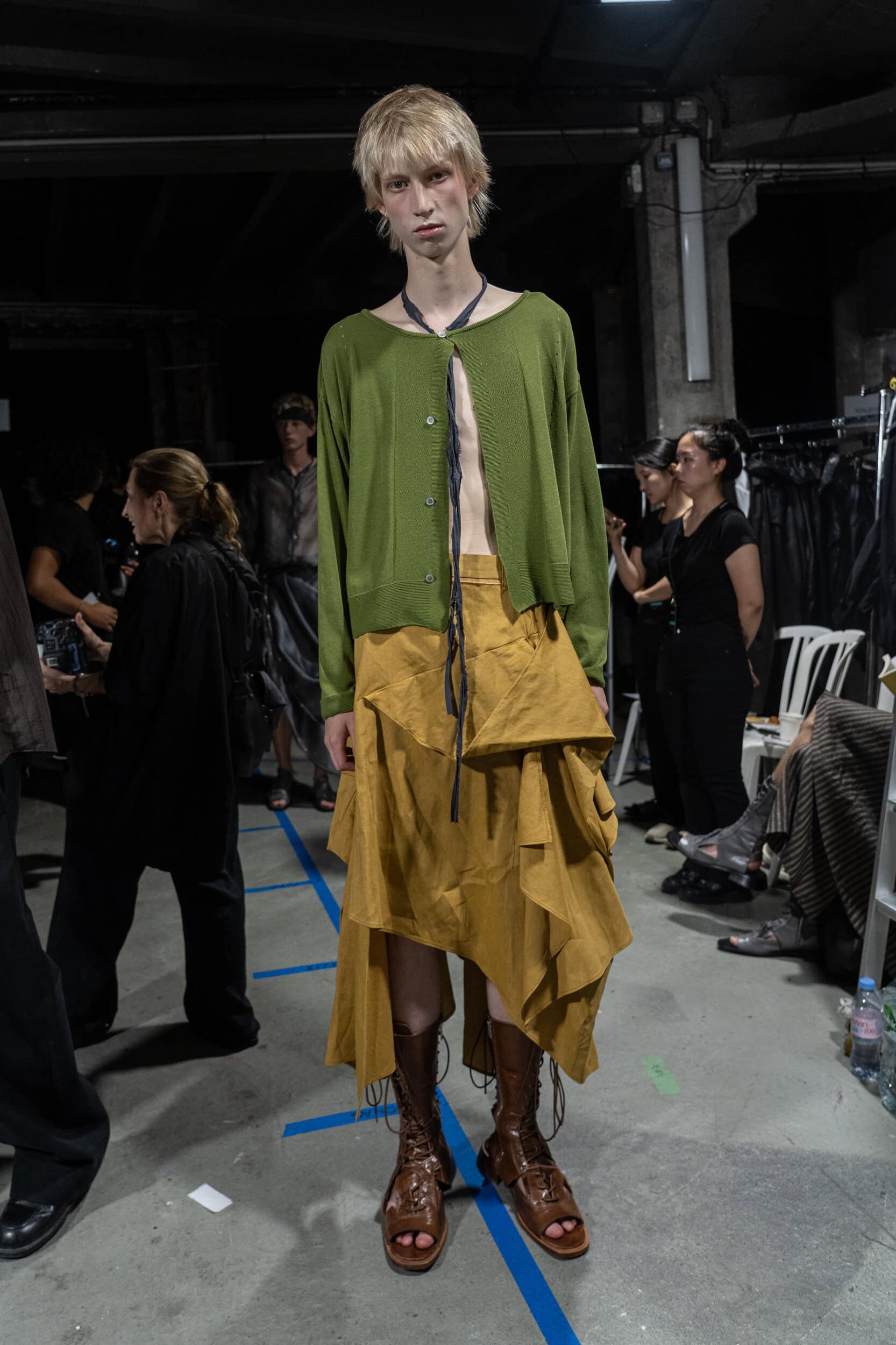 Songzio Spring 2027 Men's Fashion Show Backstage
