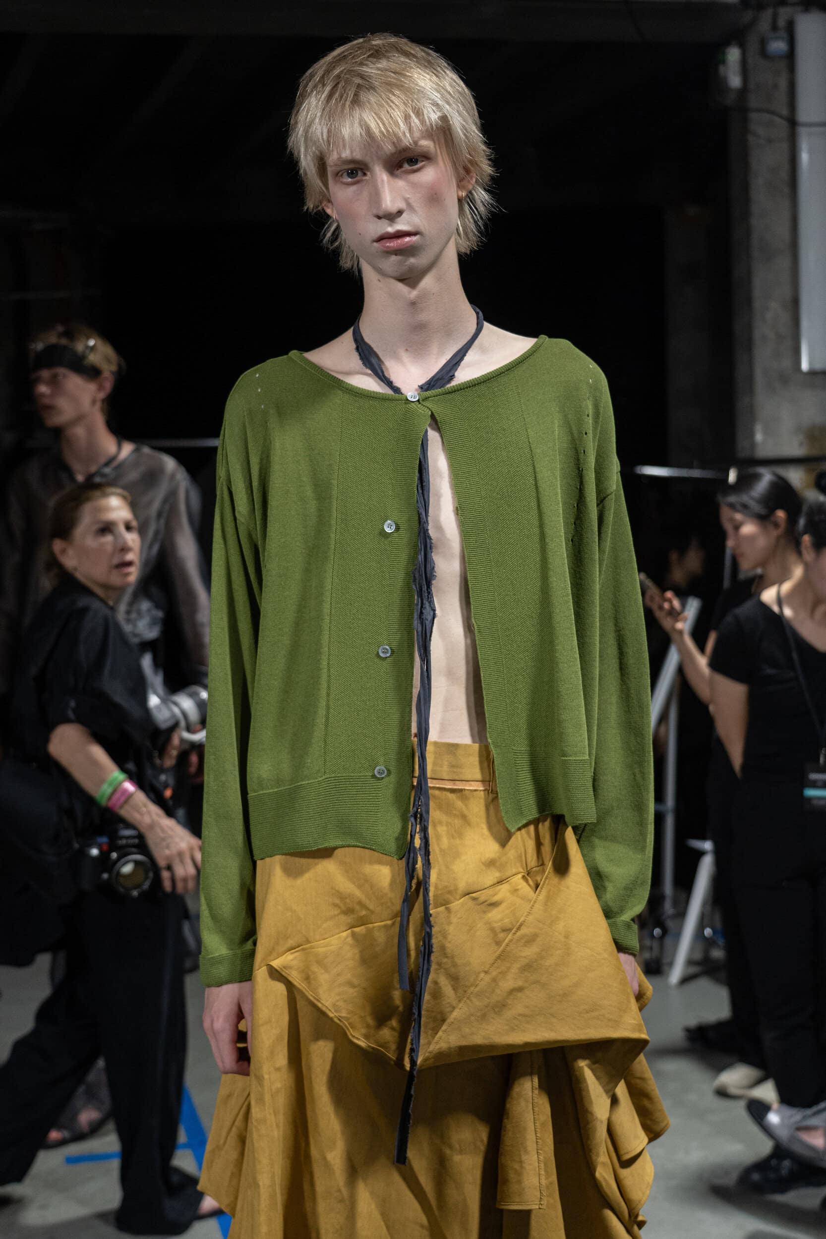 Songzio Spring 2027 Men's Fashion Show Backstage