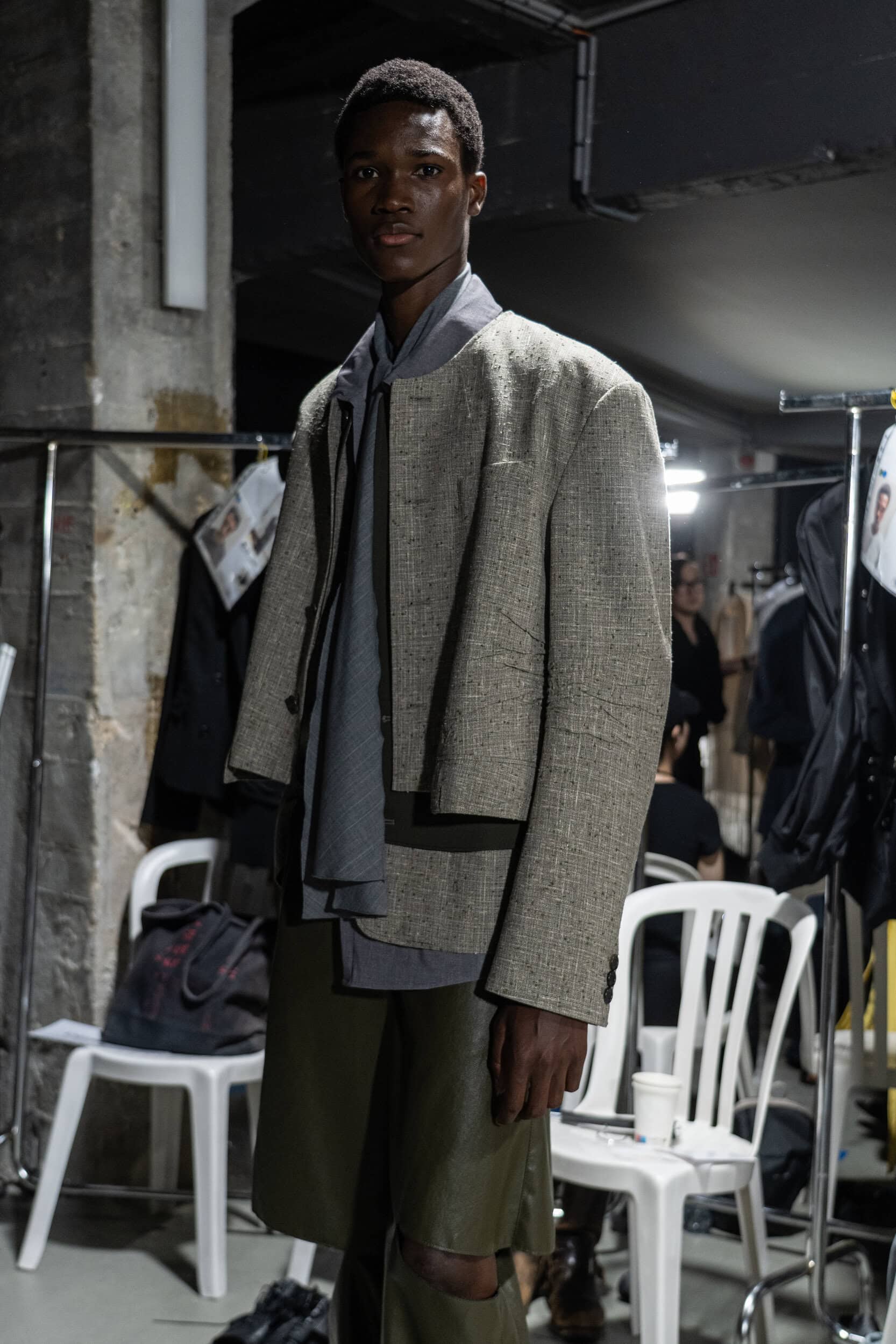 Songzio Spring 2027 Men's Fashion Show Backstage