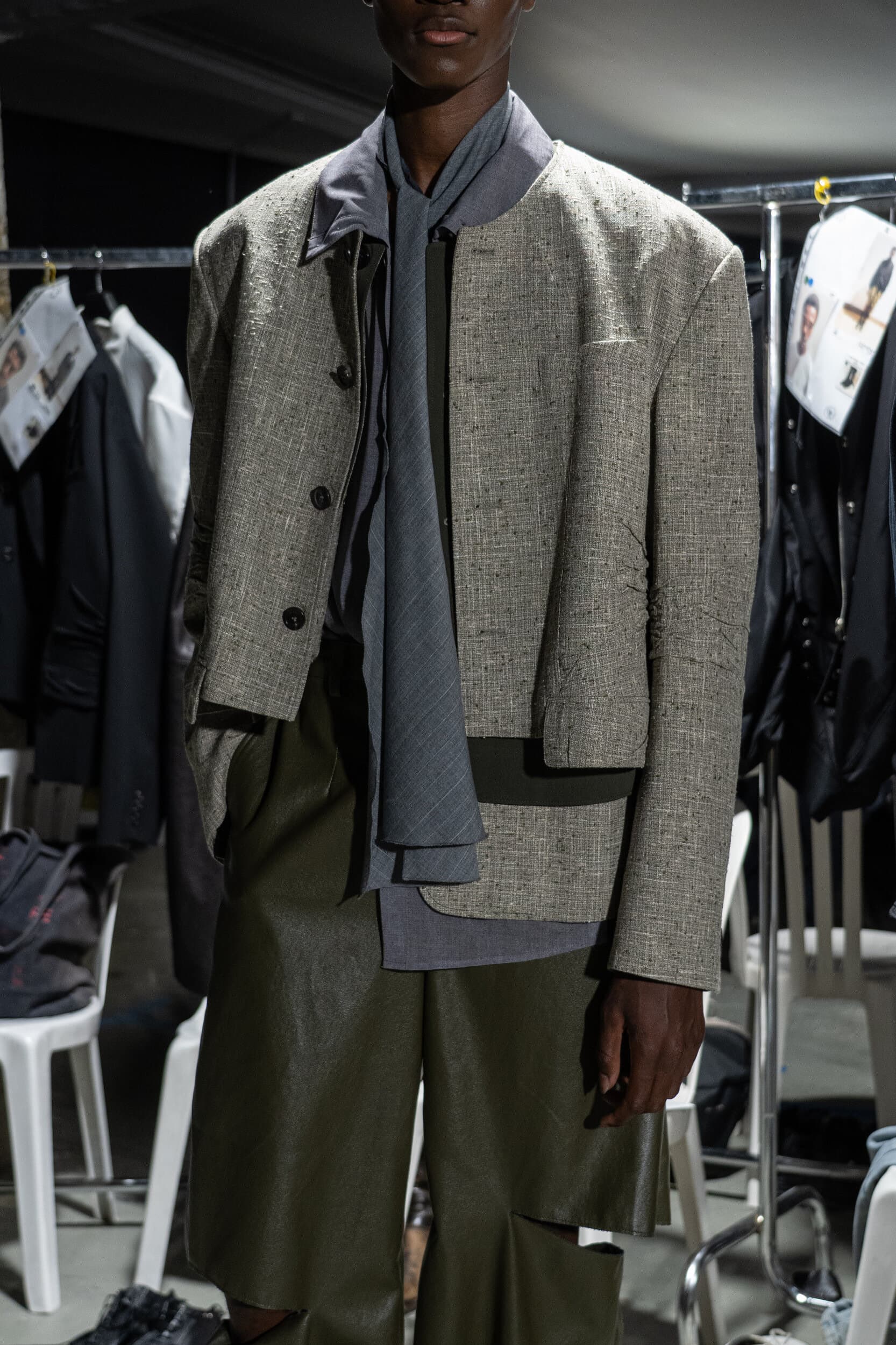 Songzio Spring 2027 Men's Fashion Show Backstage