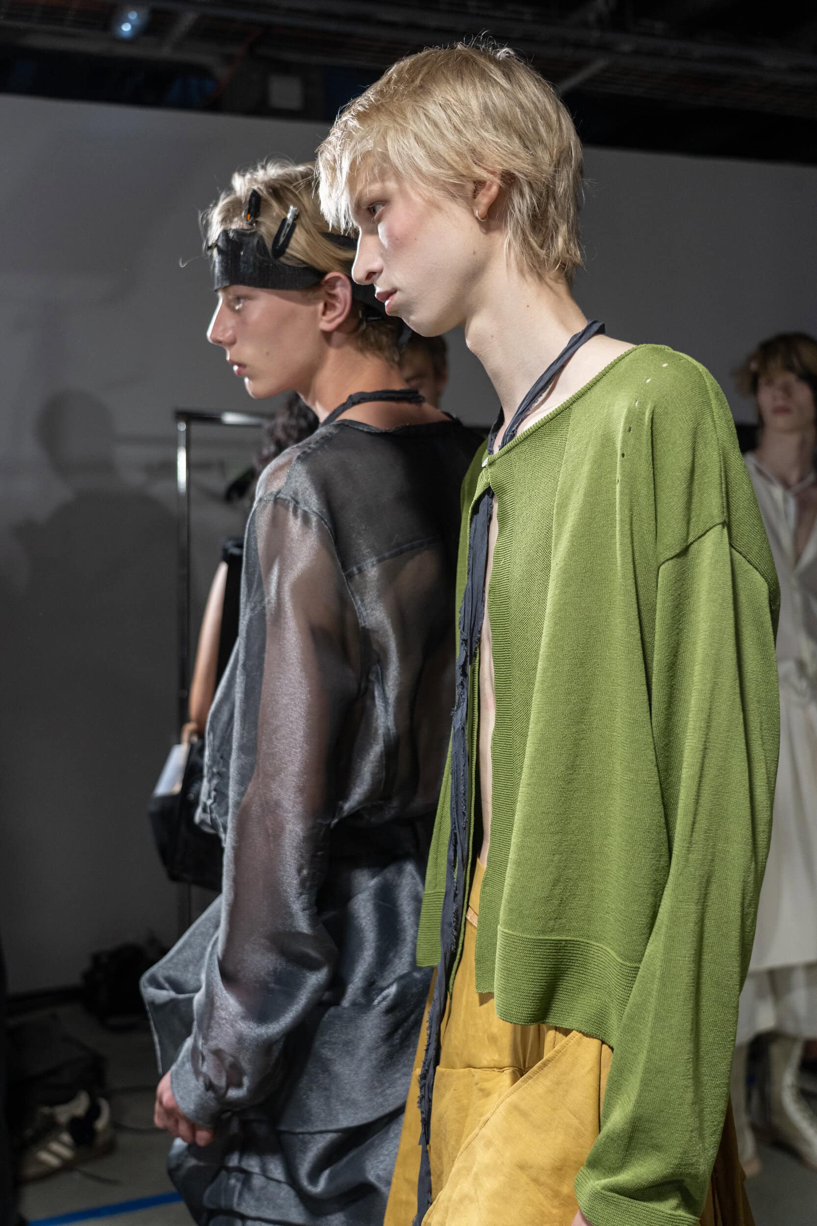 Songzio Spring 2027 Men's Fashion Show Backstage