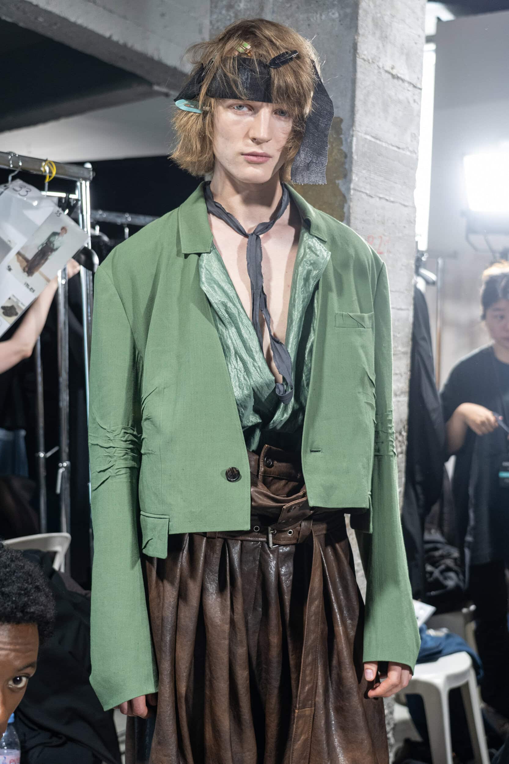 Songzio Spring 2027 Men's Fashion Show Backstage