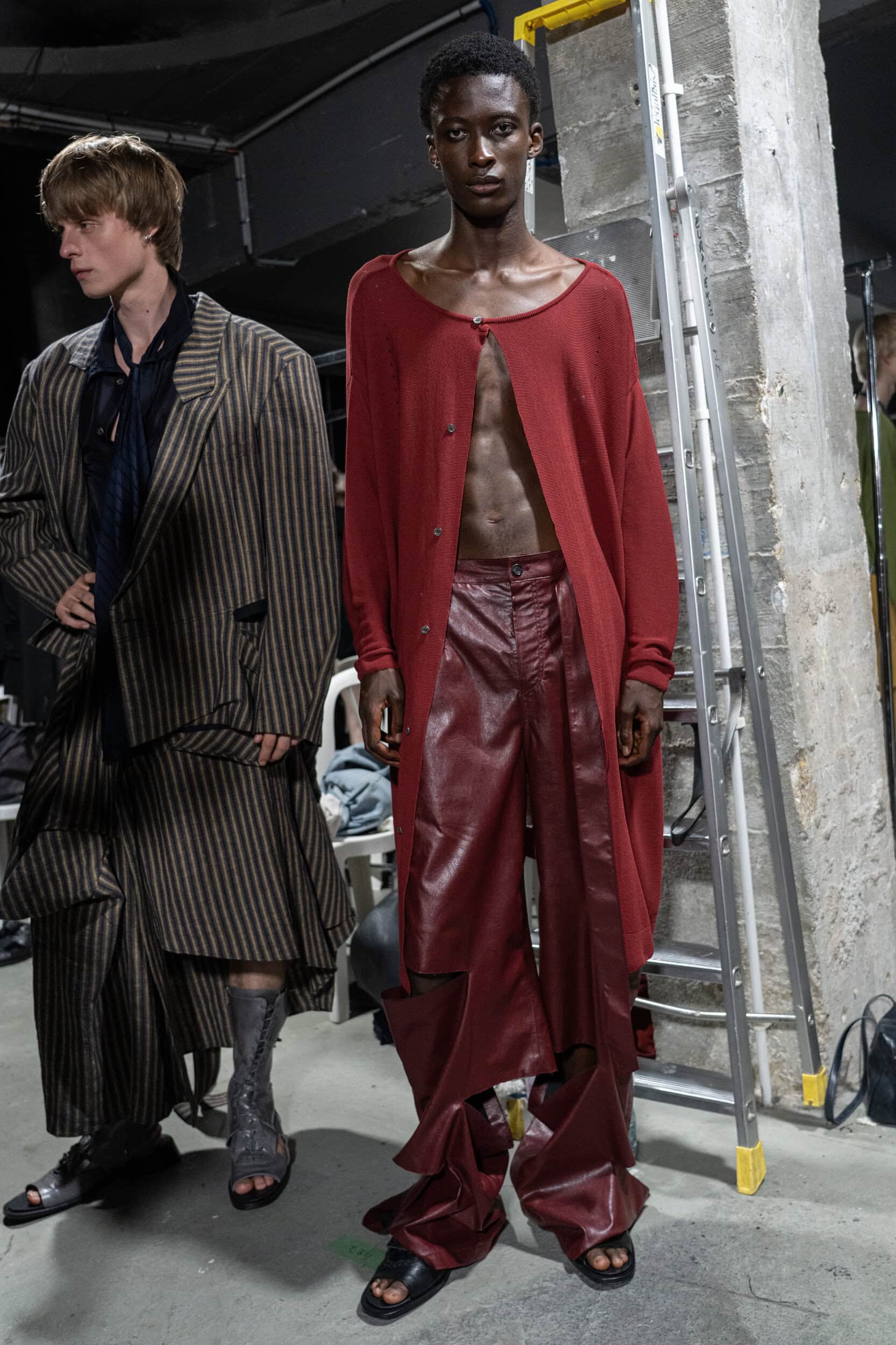 Songzio Spring 2027 Men's Fashion Show Backstage
