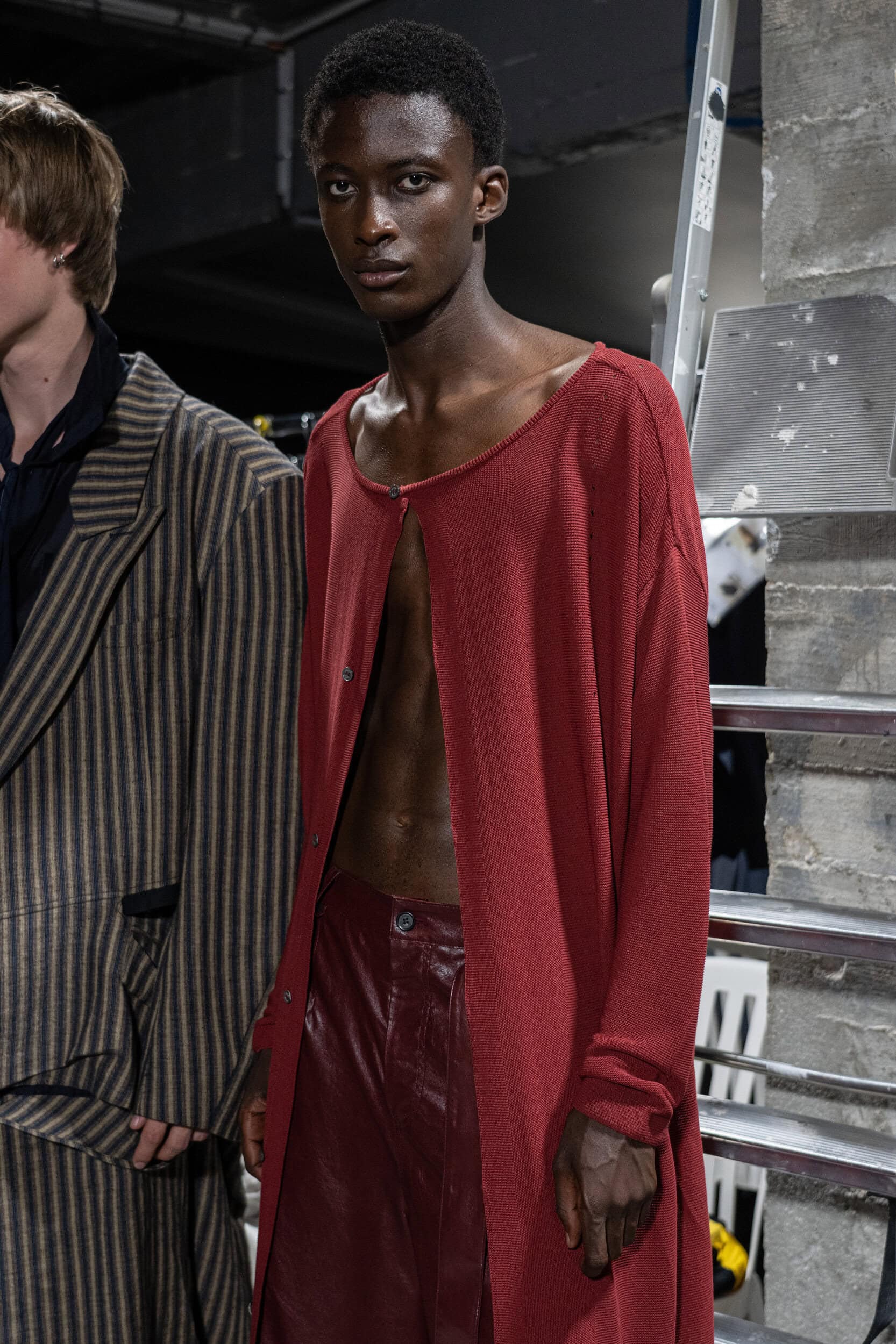 Songzio Spring 2027 Men's Fashion Show Backstage