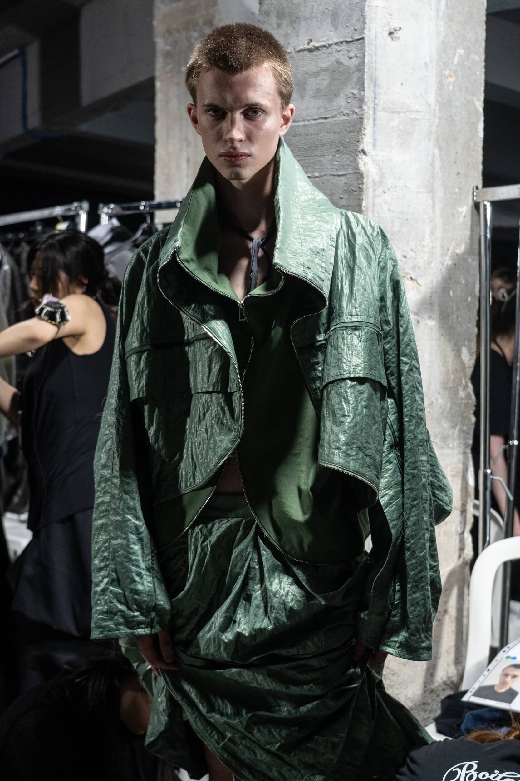 Songzio Spring 2027 Men's Fashion Show Backstage