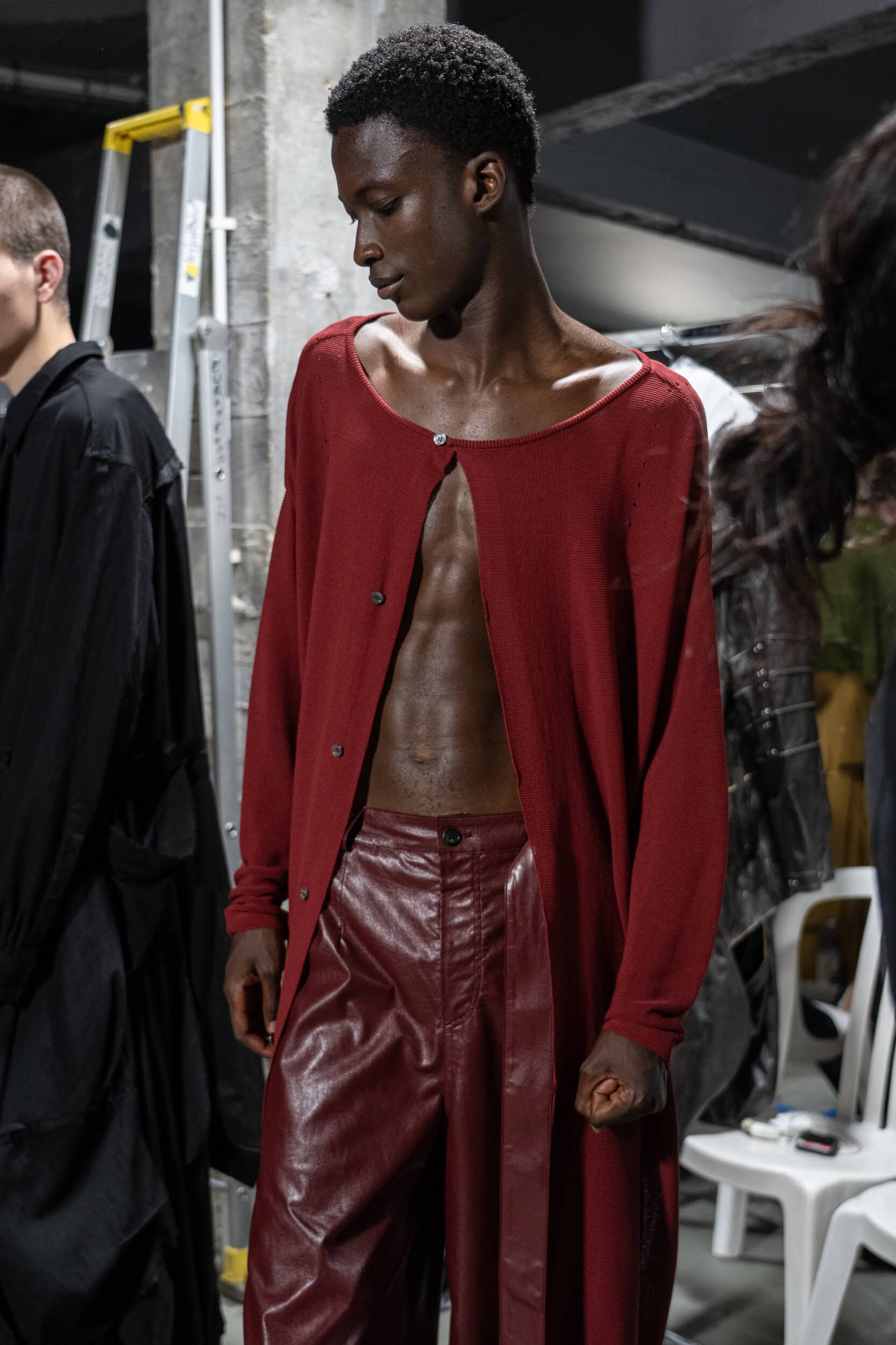 Songzio Spring 2027 Men's Fashion Show Backstage