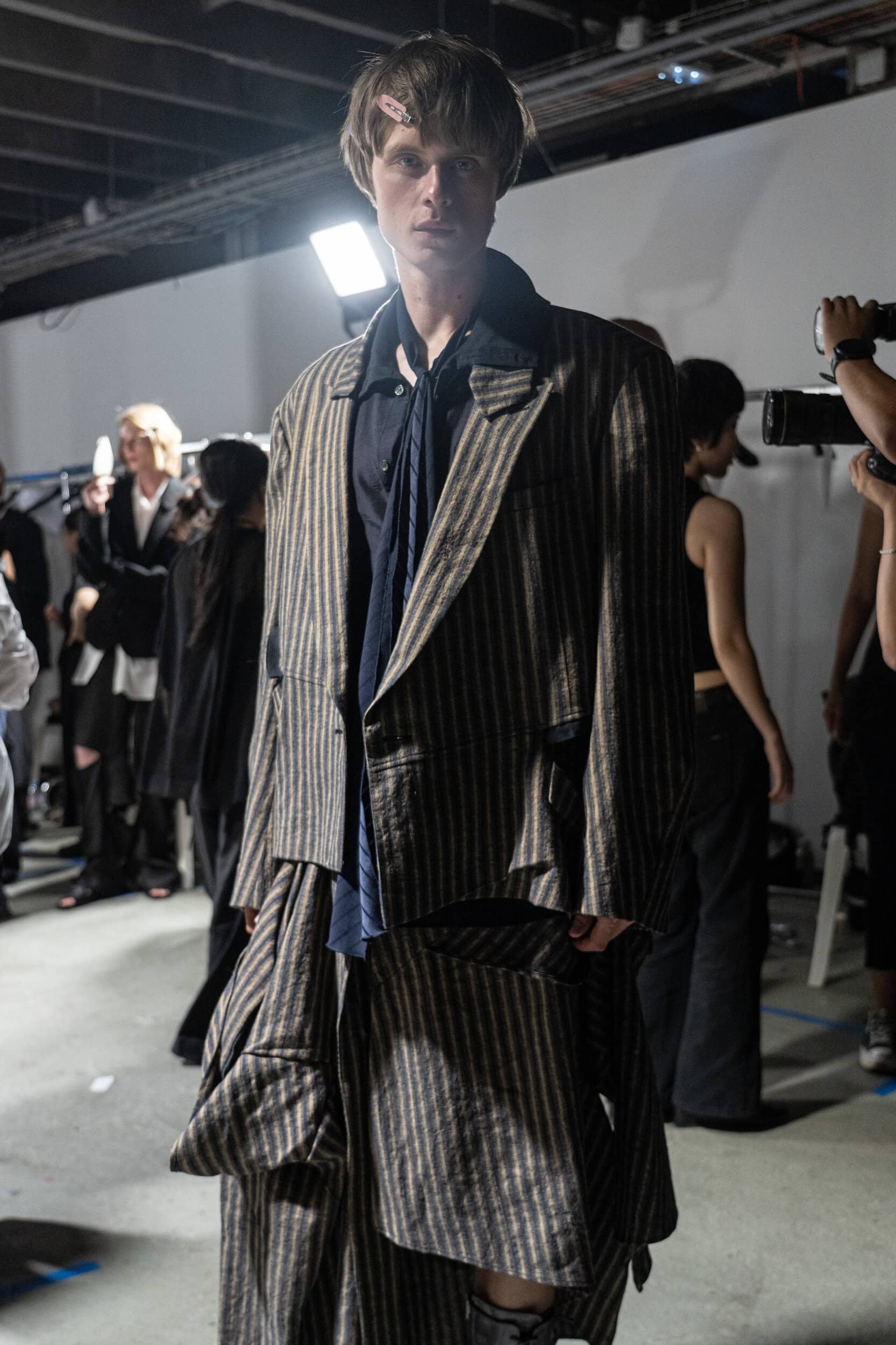 Songzio Spring 2027 Men's Fashion Show Backstage