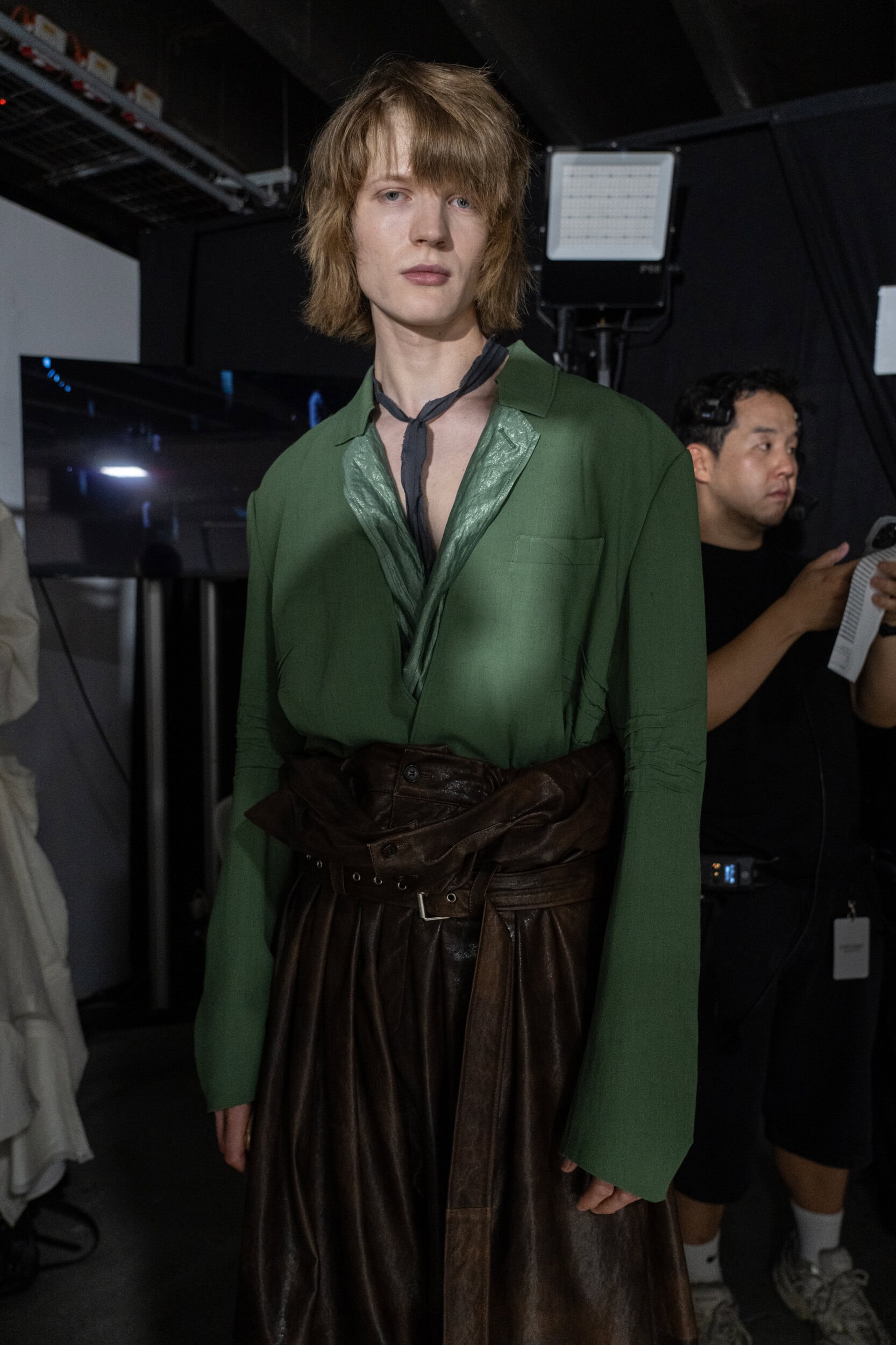 Songzio Spring 2027 Men's Fashion Show Backstage