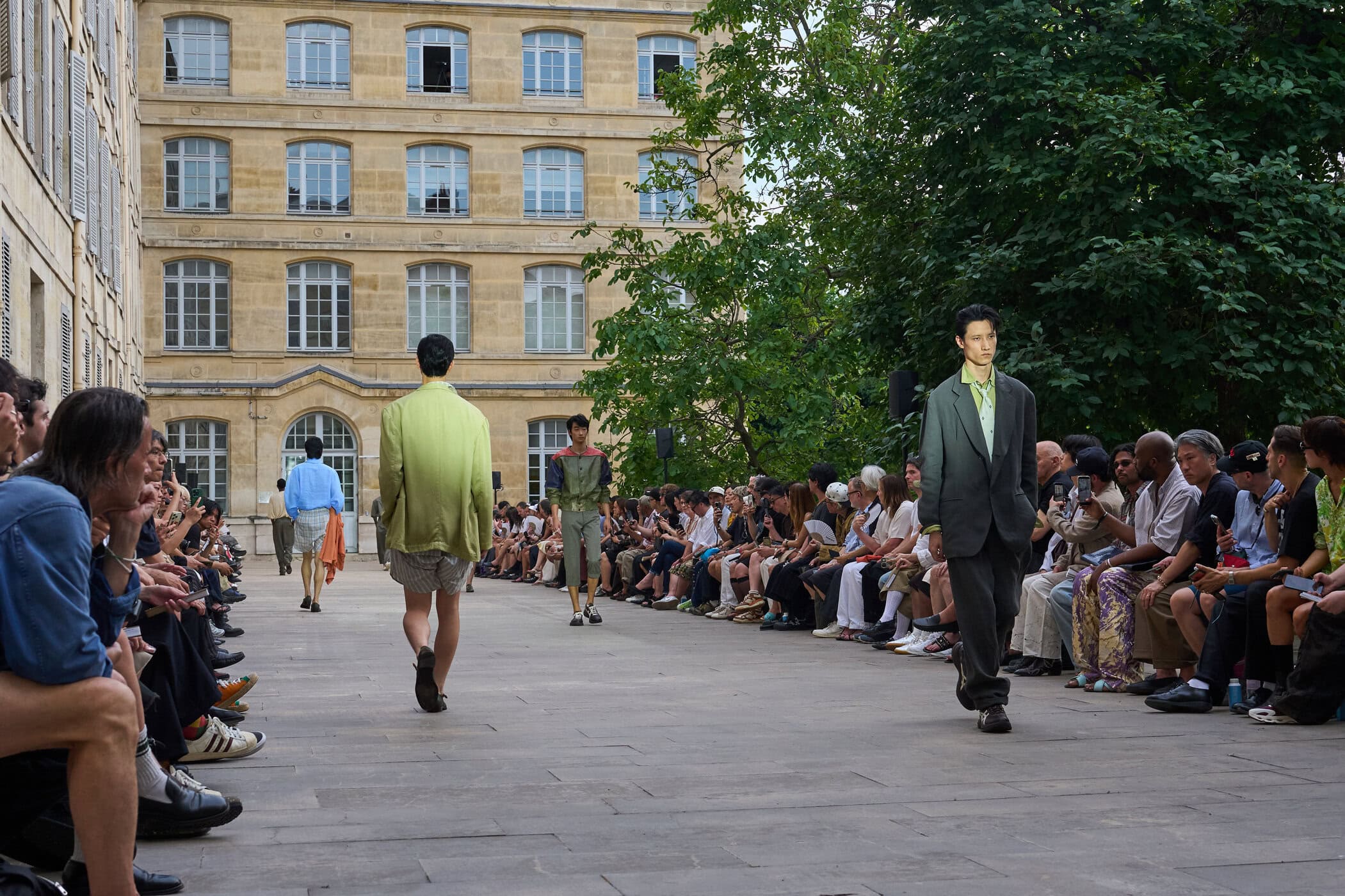 Soshiotsuki Spring 2027 Men's Fashion Show Atmosphere
