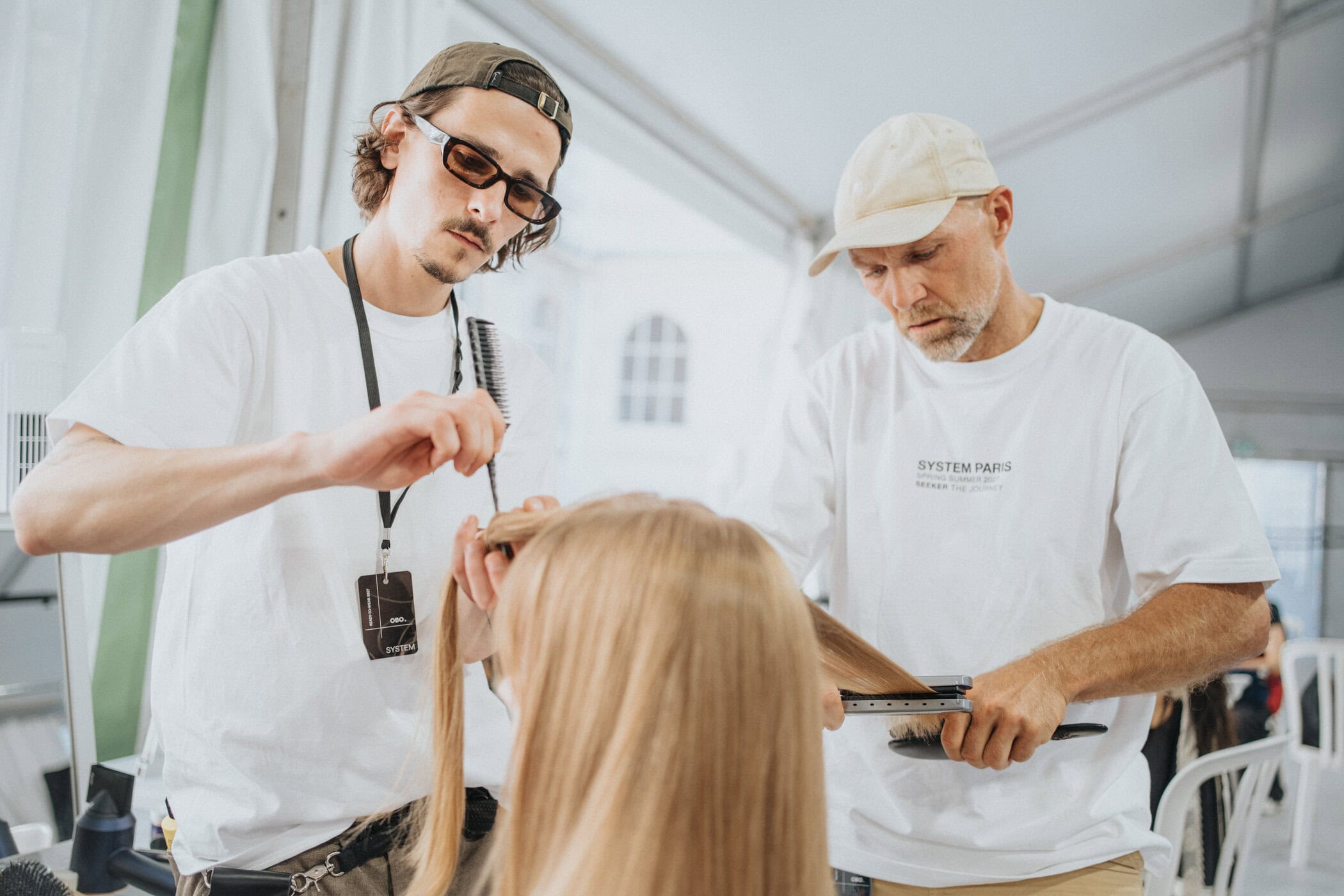 System Spring 2027 Men's Fashion Show Backstage