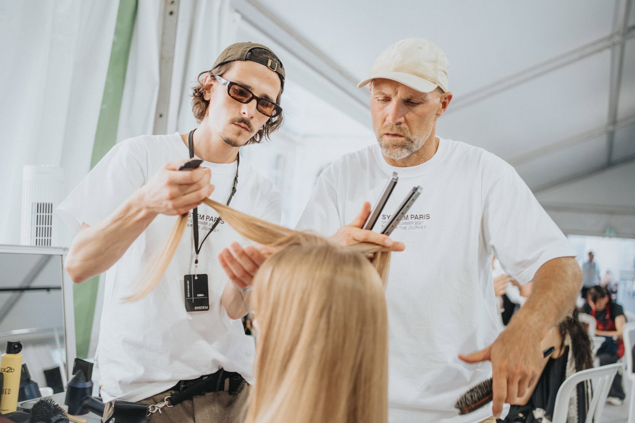 System Spring 2027 Men's Fashion Show Backstage