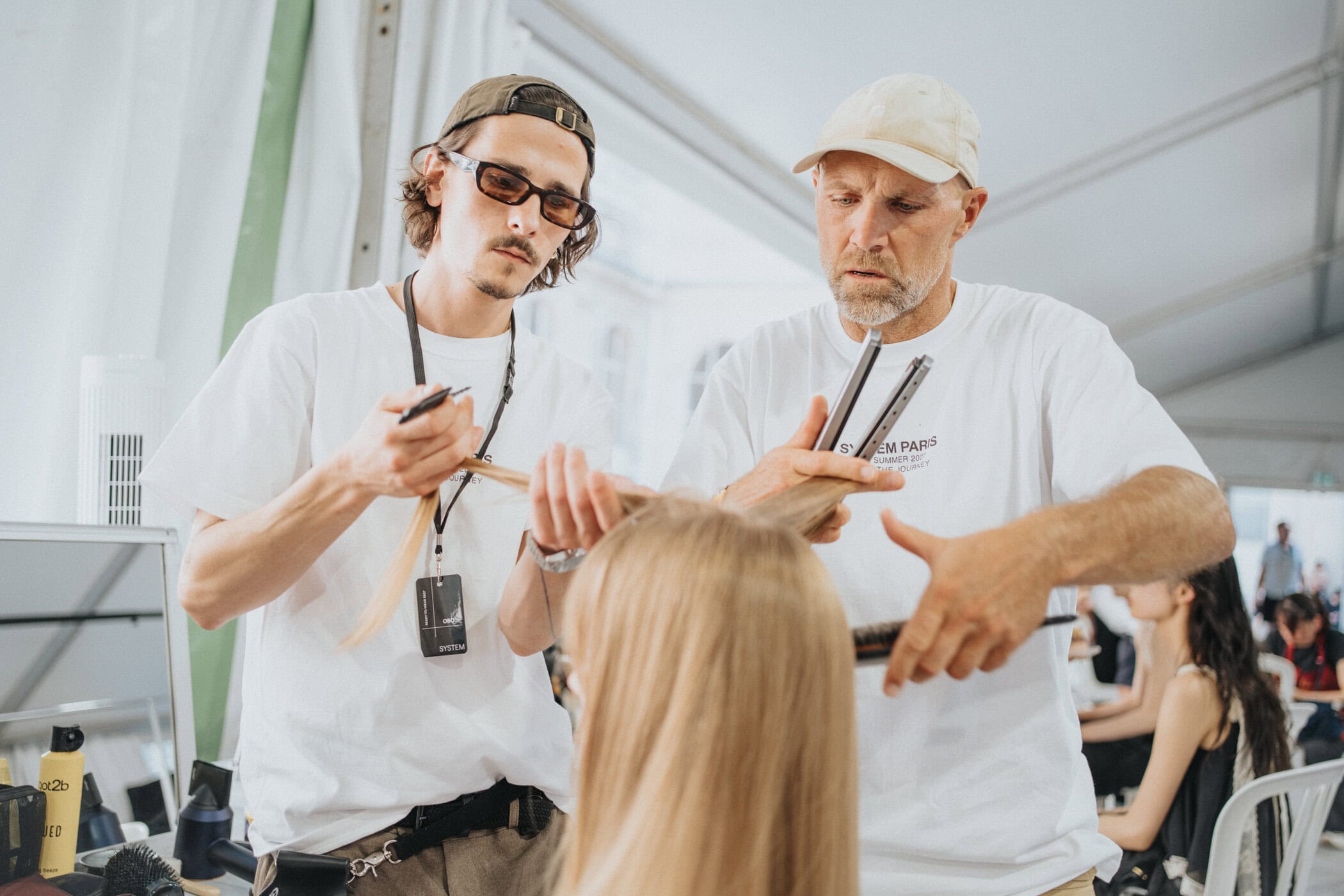 System Spring 2027 Men's Fashion Show Backstage