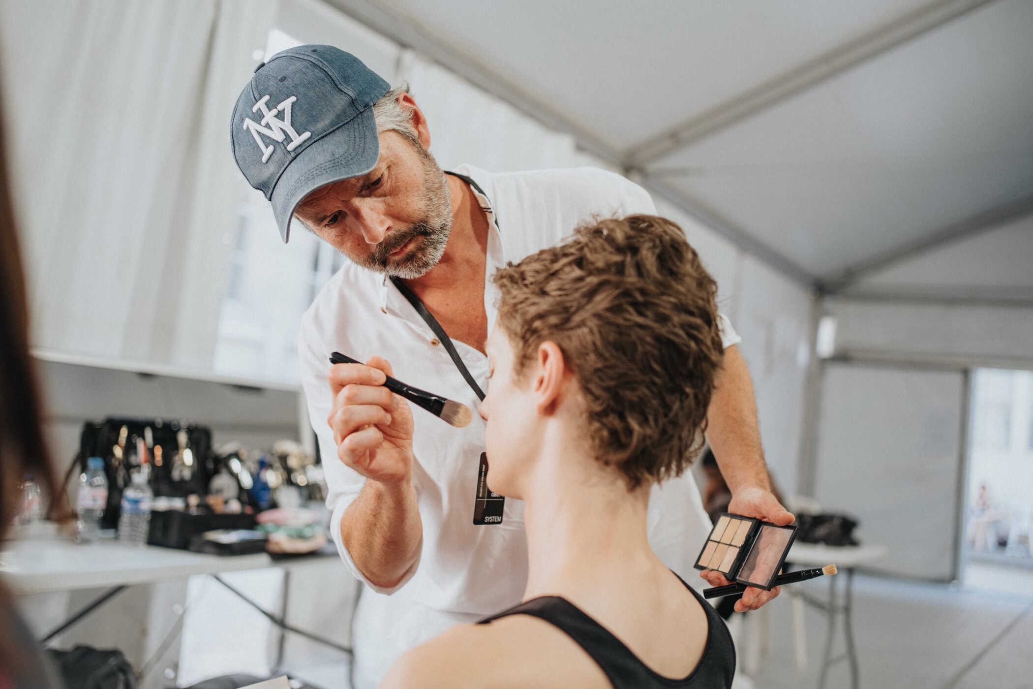 System Spring 2027 Men's Fashion Show Backstage