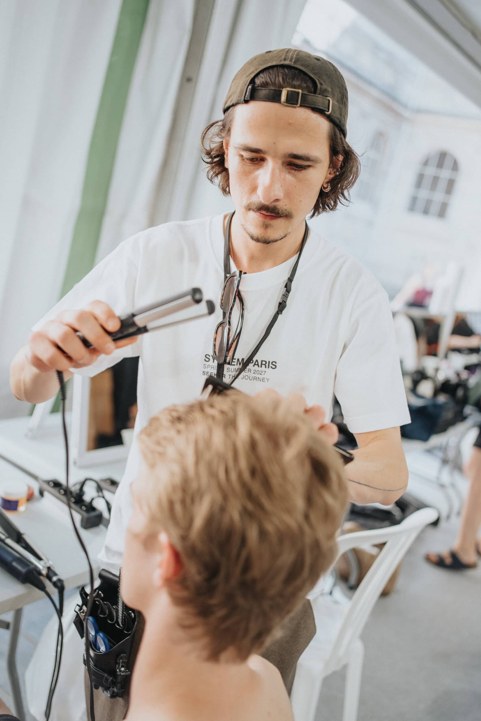 System Spring 2027 Men's Fashion Show Backstage