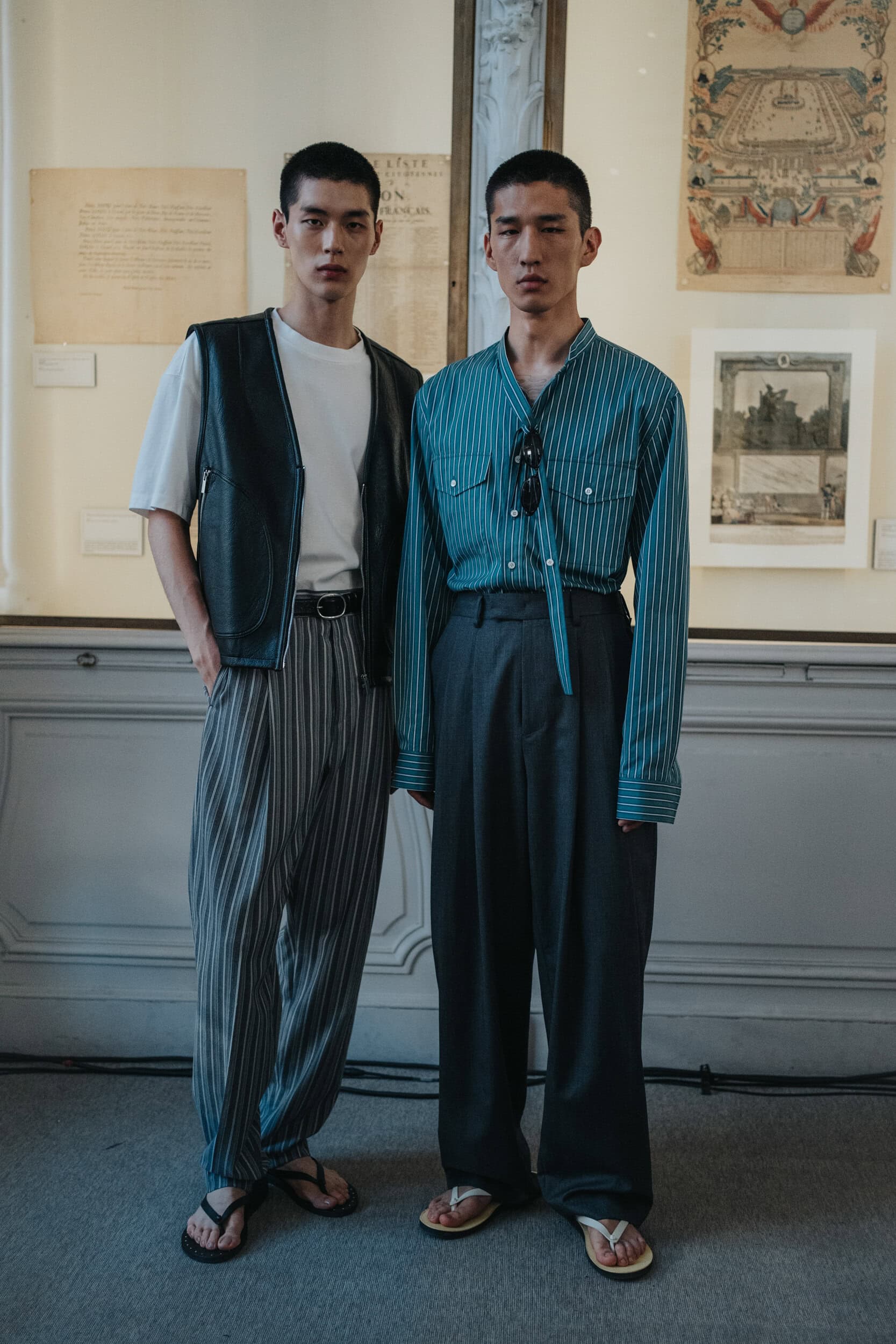 System Spring 2027 Men's Fashion Show Backstage