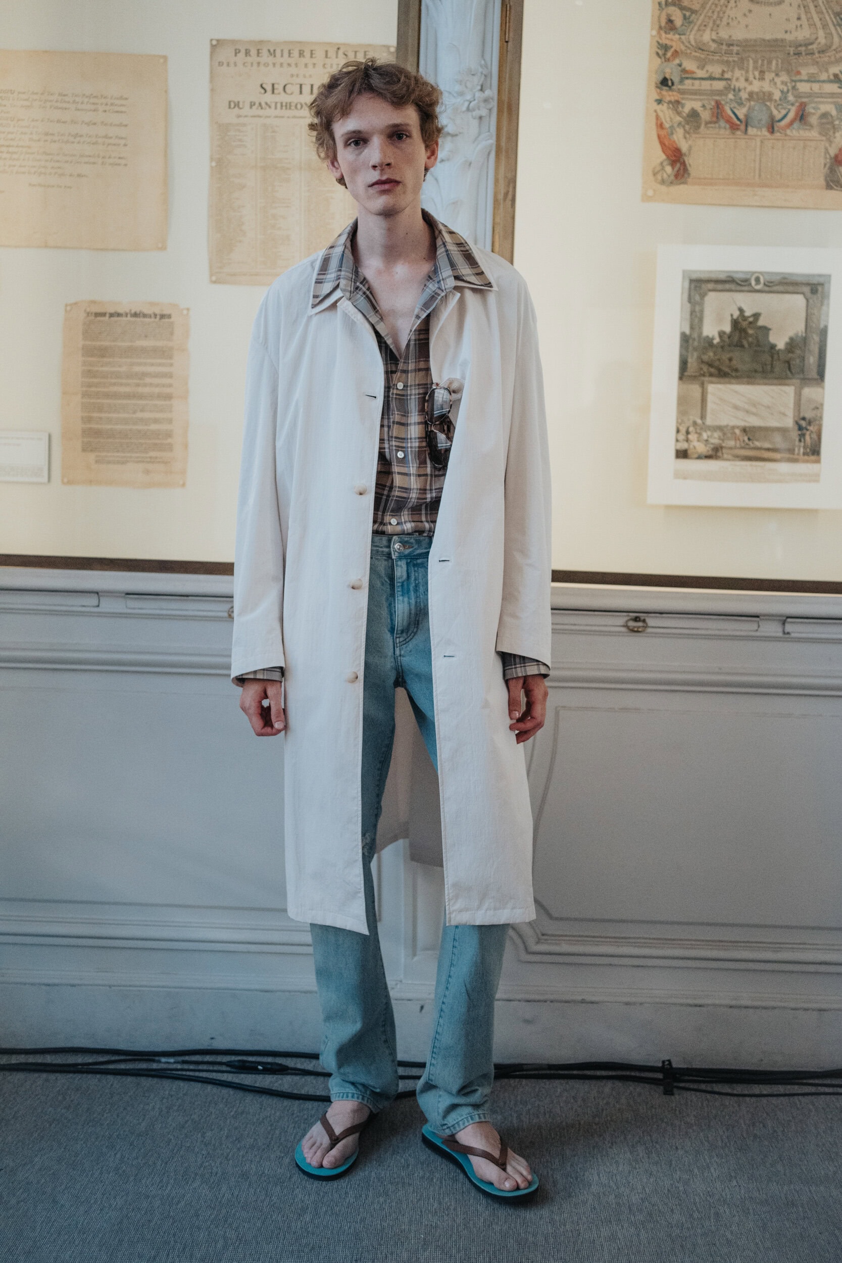 System Spring 2027 Men's Fashion Show Backstage