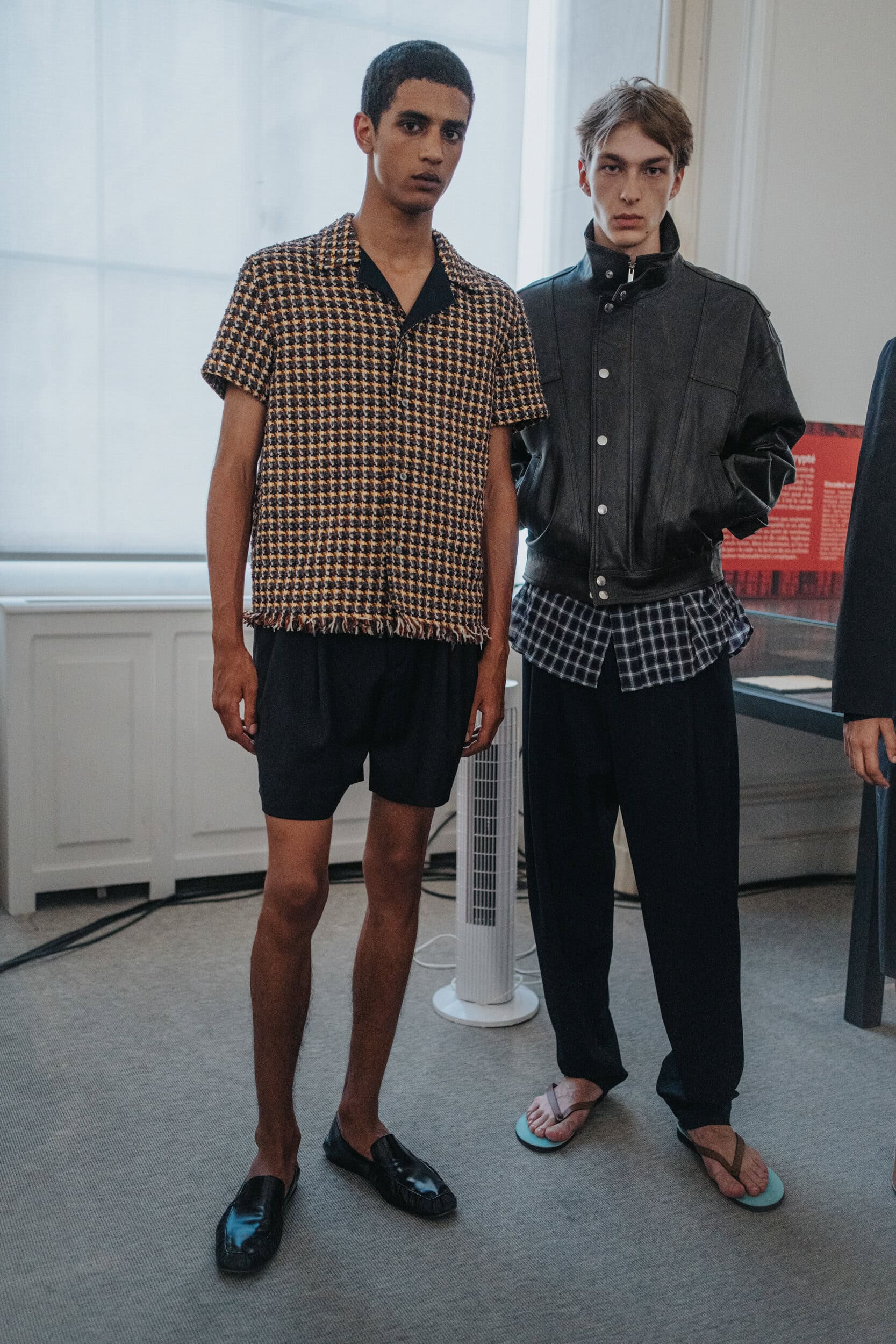 System Spring 2027 Men's Fashion Show Backstage