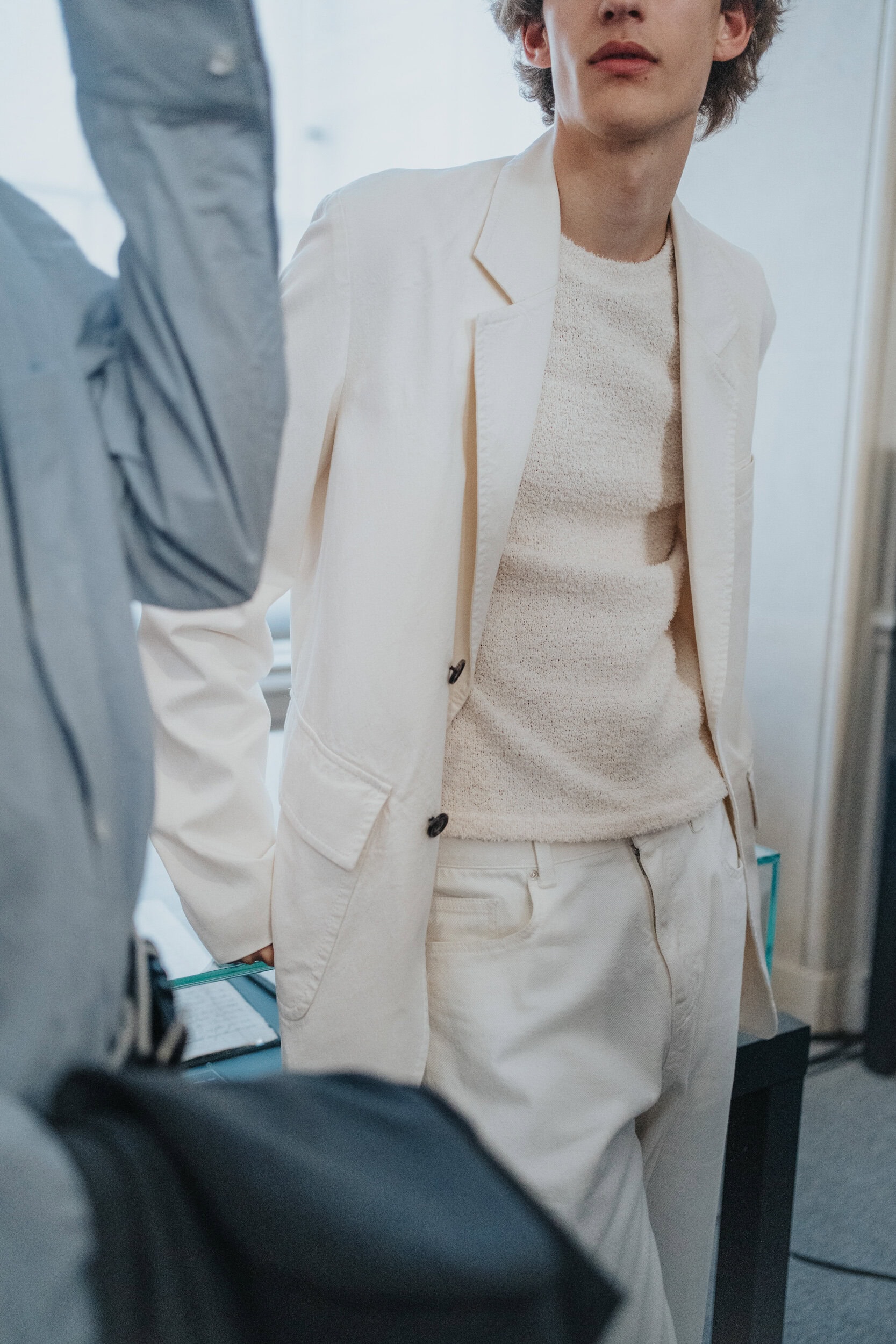 System Spring 2027 Men's Fashion Show Backstage