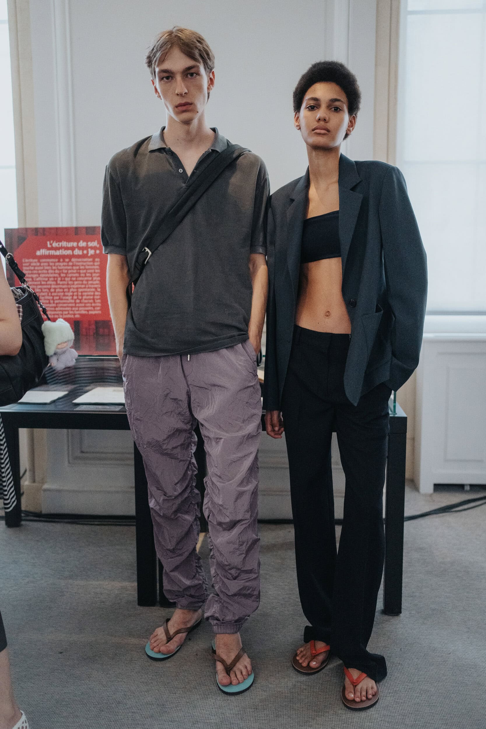 System Spring 2027 Men's Fashion Show Backstage